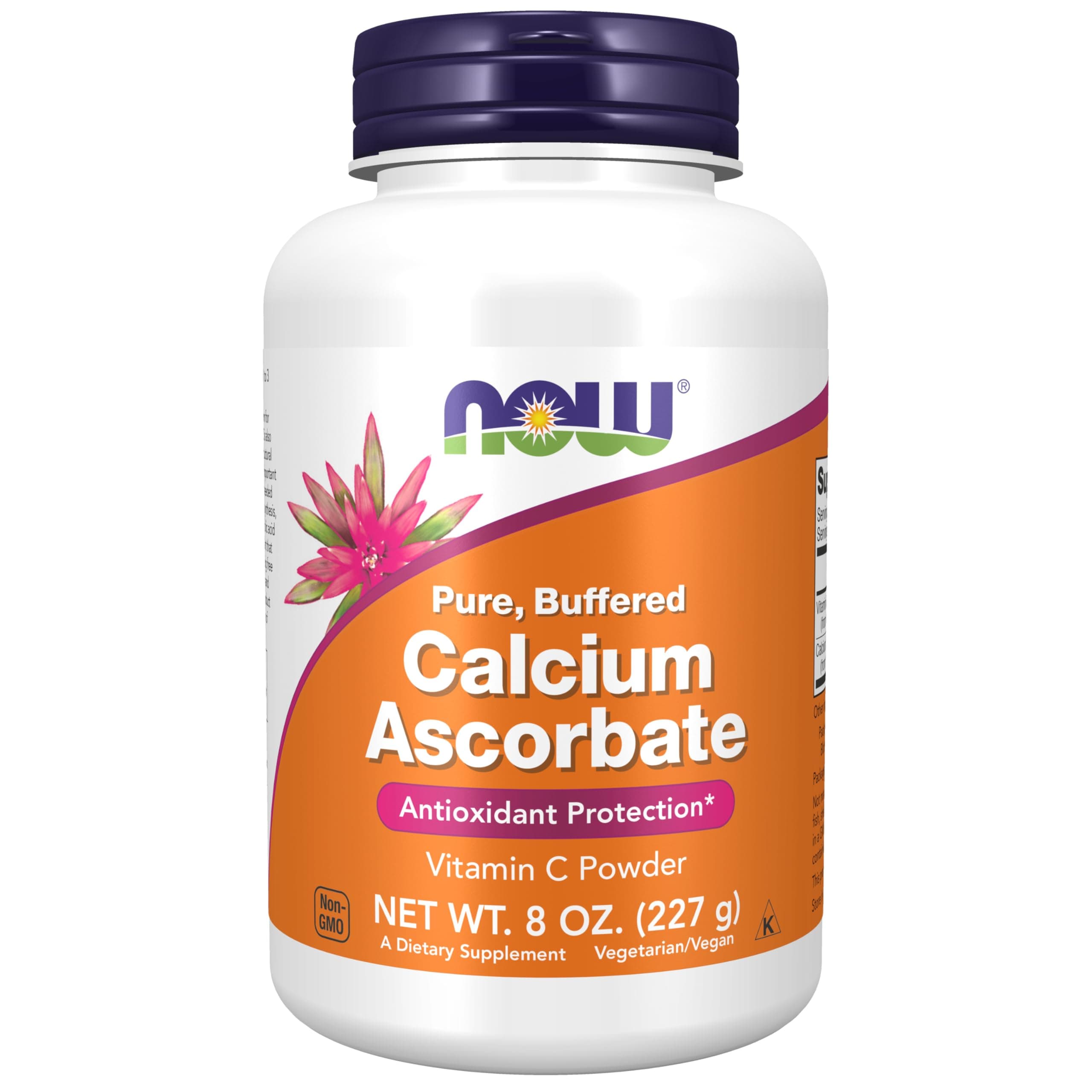 NOW Foods Supplements, Calcium Ascorbate Powder, Buffered, Antioxidant Protection*, 8-Ounce