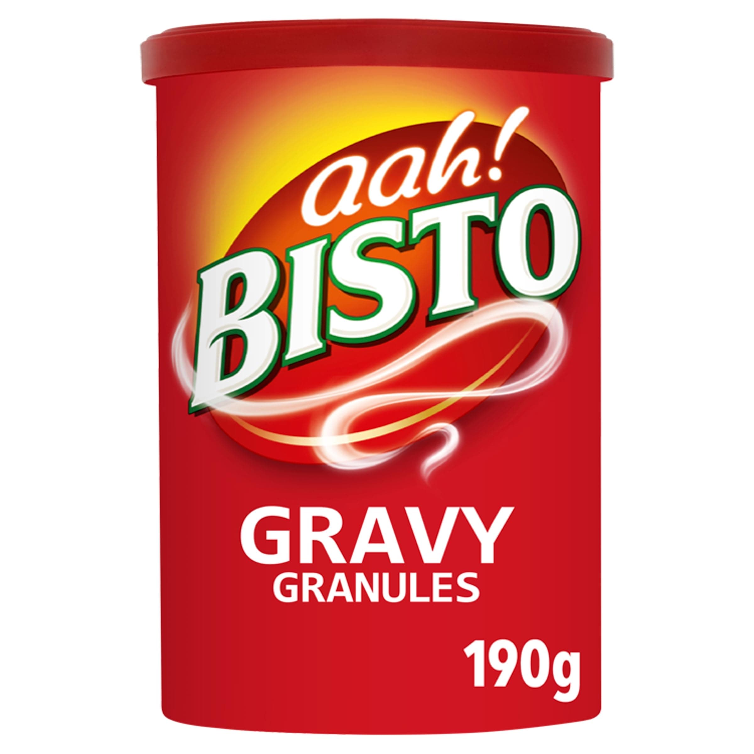 Bisto Gravy Granules, Great with Beef, 190 g Drum (Pack of 1)