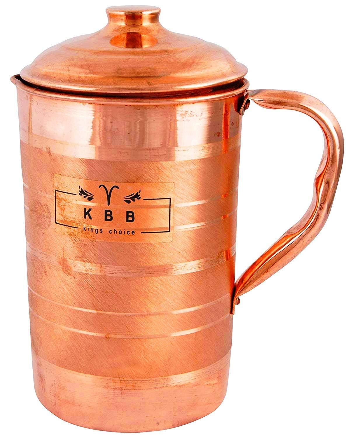KBB Copper JUG Normal Design (1 LTR) (KBB158)