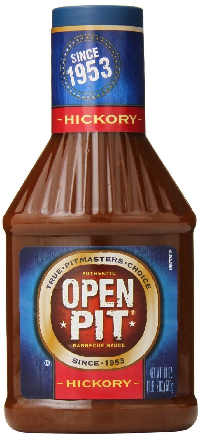 Hickory BBQ Sauce, 18-Ounce (Pack of 3)