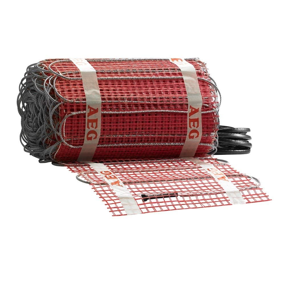 AEG Electric Underfloor Heating, Heating Mat 5 m², 130 Watt, Comfort Thermal Floor TBS TC 50 130/5, 234529