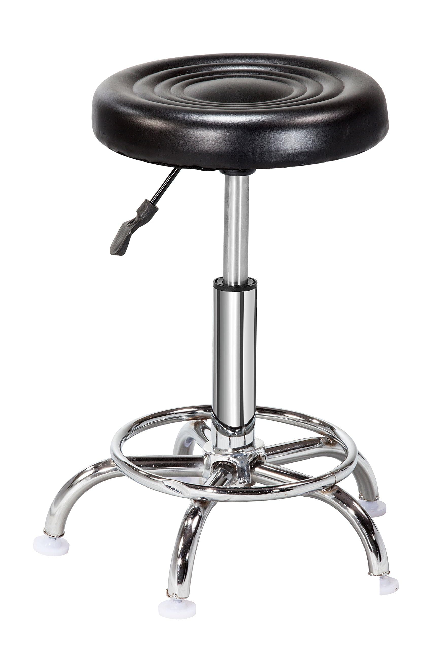 Da URBAN® Doctor Stool Height Adjustable & Revolving Stool (Black) (1 Pc)