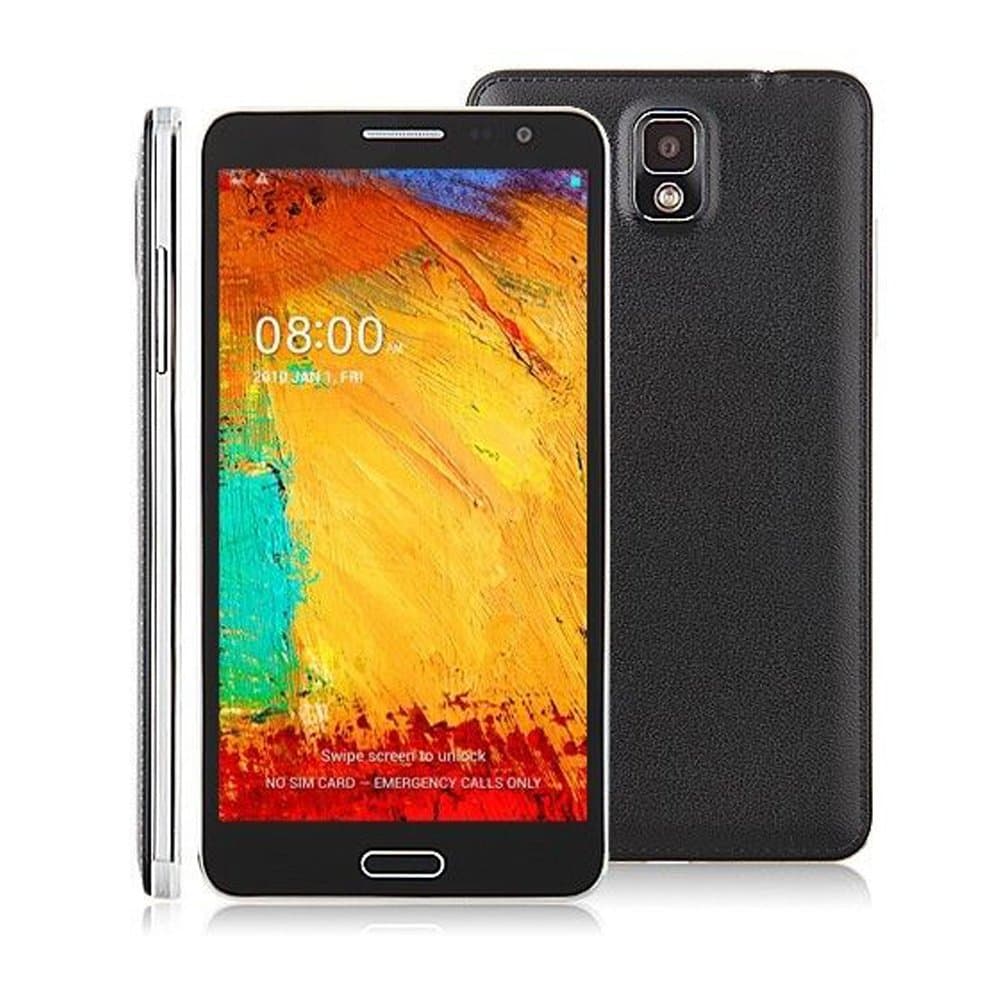 Star N3+ Unlocked Smartphone GSM CDMA Android 4.2 / 1.7GHz MTK6592 Octa Core / 2GB RAM+ 16GB ROM / Slim thin 8mm / 5.7 Inch (Black)