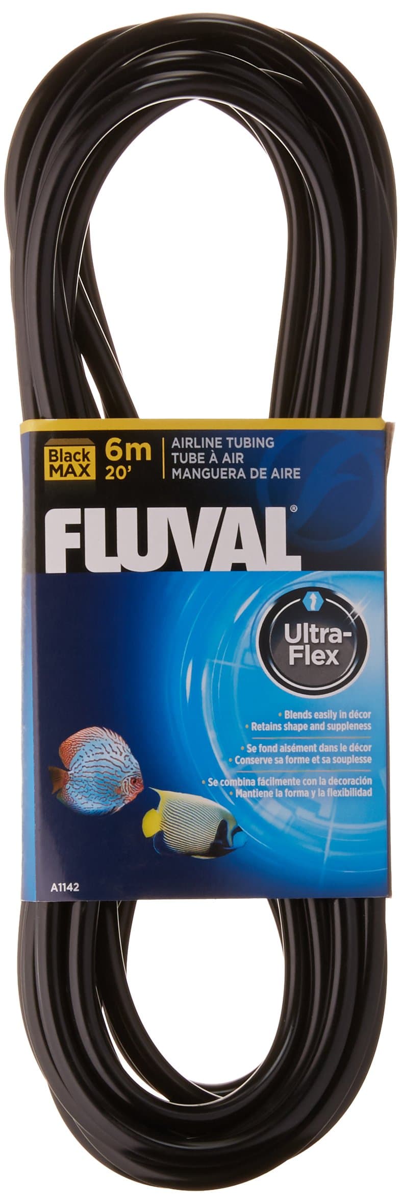 Fluval Airline Tubing 6m Gloss Black