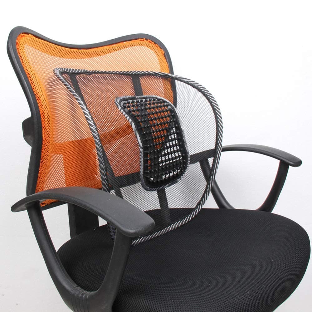 Supreme Mall Mesh Lumbar Back Support for Office Chair, Home, Car, Seat to Relieve Pain