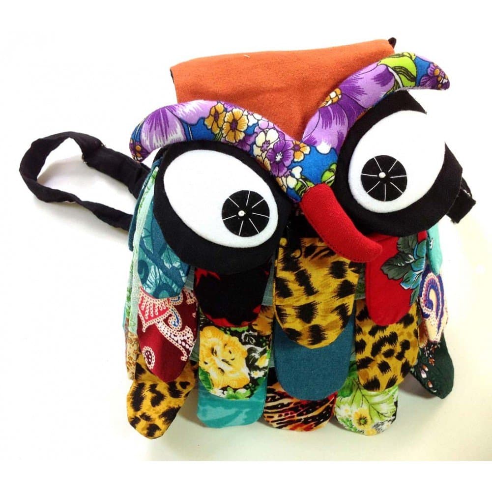 Handmade Bag Owl Stand Pocket Bag (Size M)