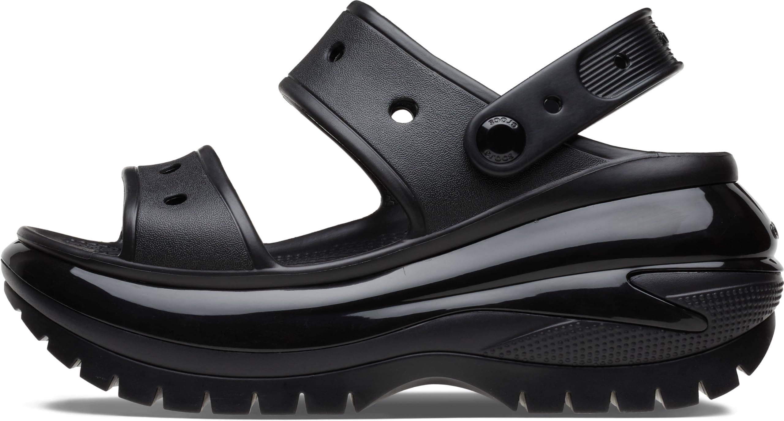 Crocs Unisex Classic Mega Crush Platform Sandals Wedge
