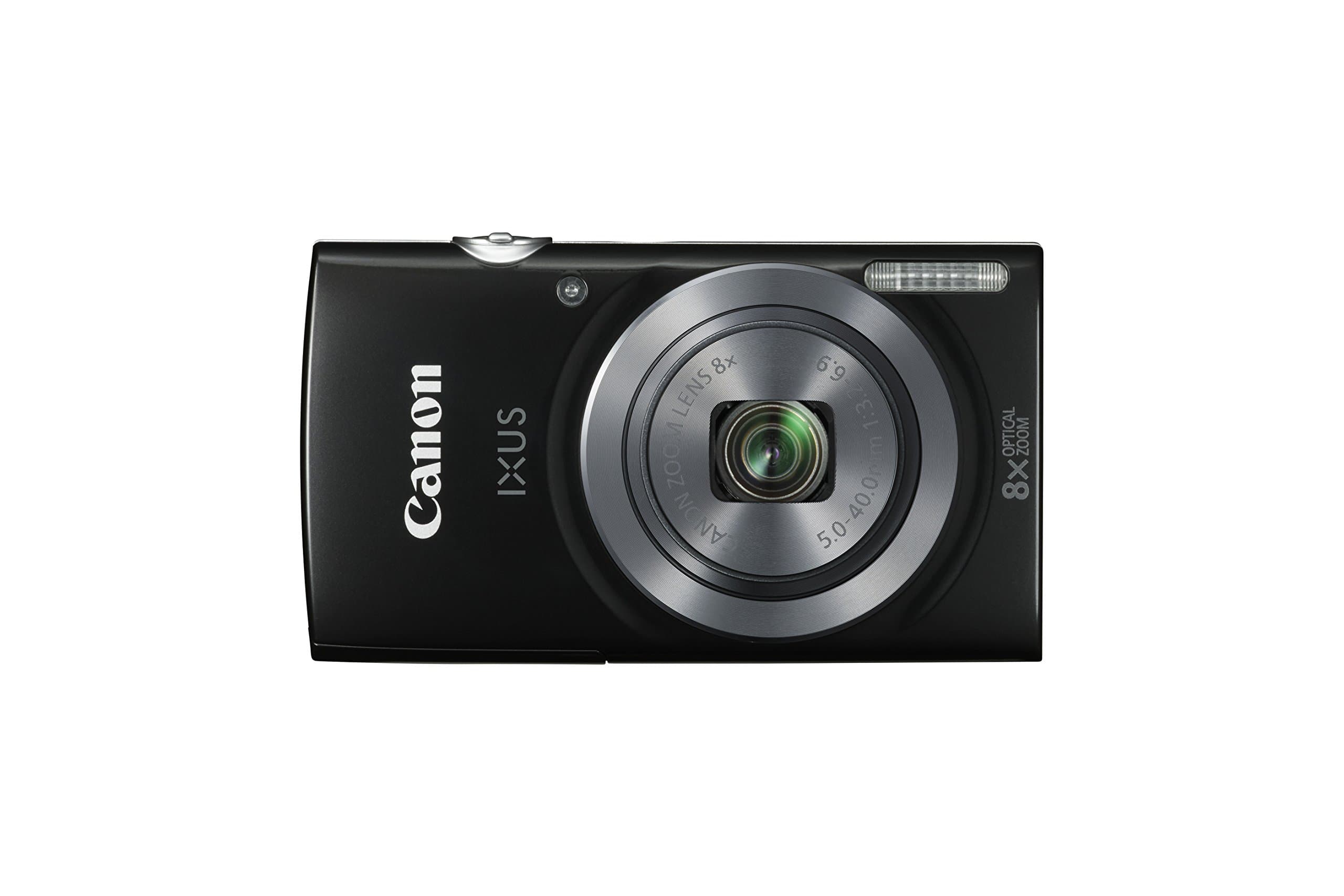 Canon IXUS 160 Point and Shoot Digital Camera - Black
