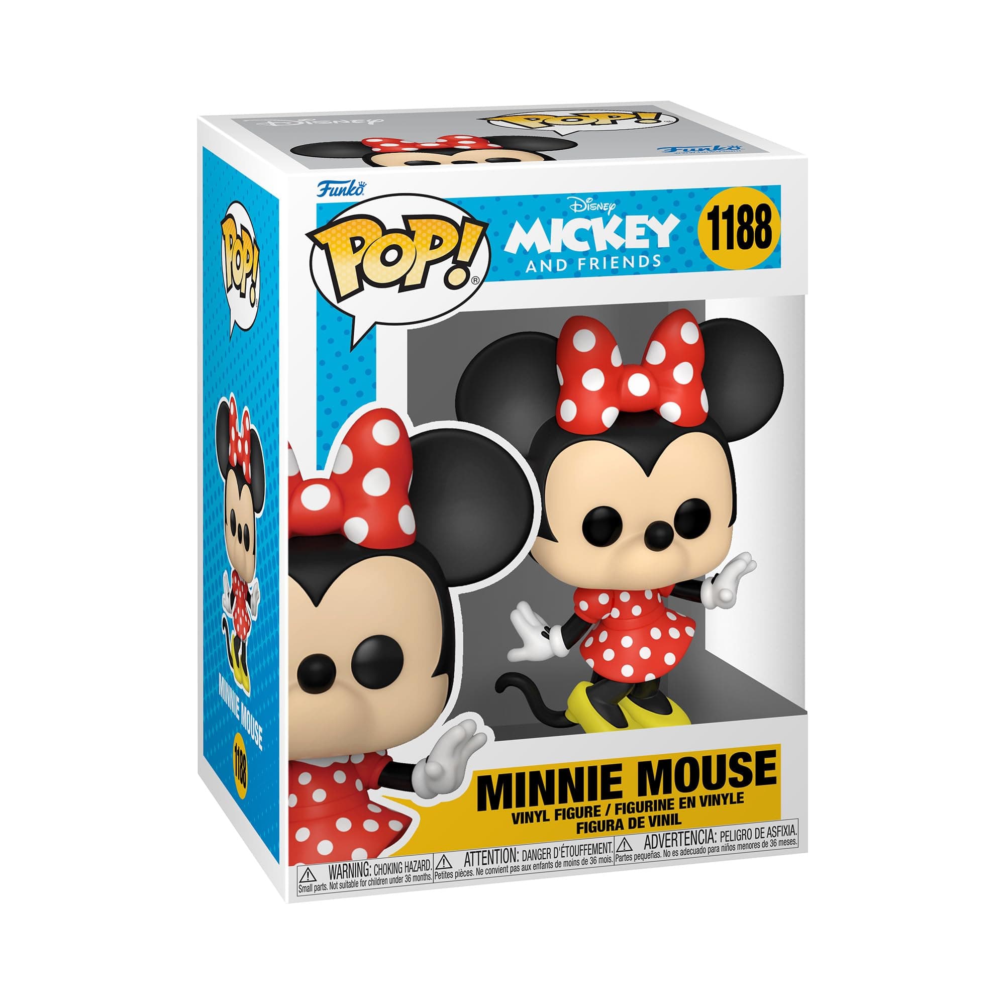 POP! Disney: Classics - Minnie Mouse - Collectable Vinyl Figure - Gift Idea - Official Merchandise - for Kids & Adults - Movies Fans - Model Figure for Collectors and Display