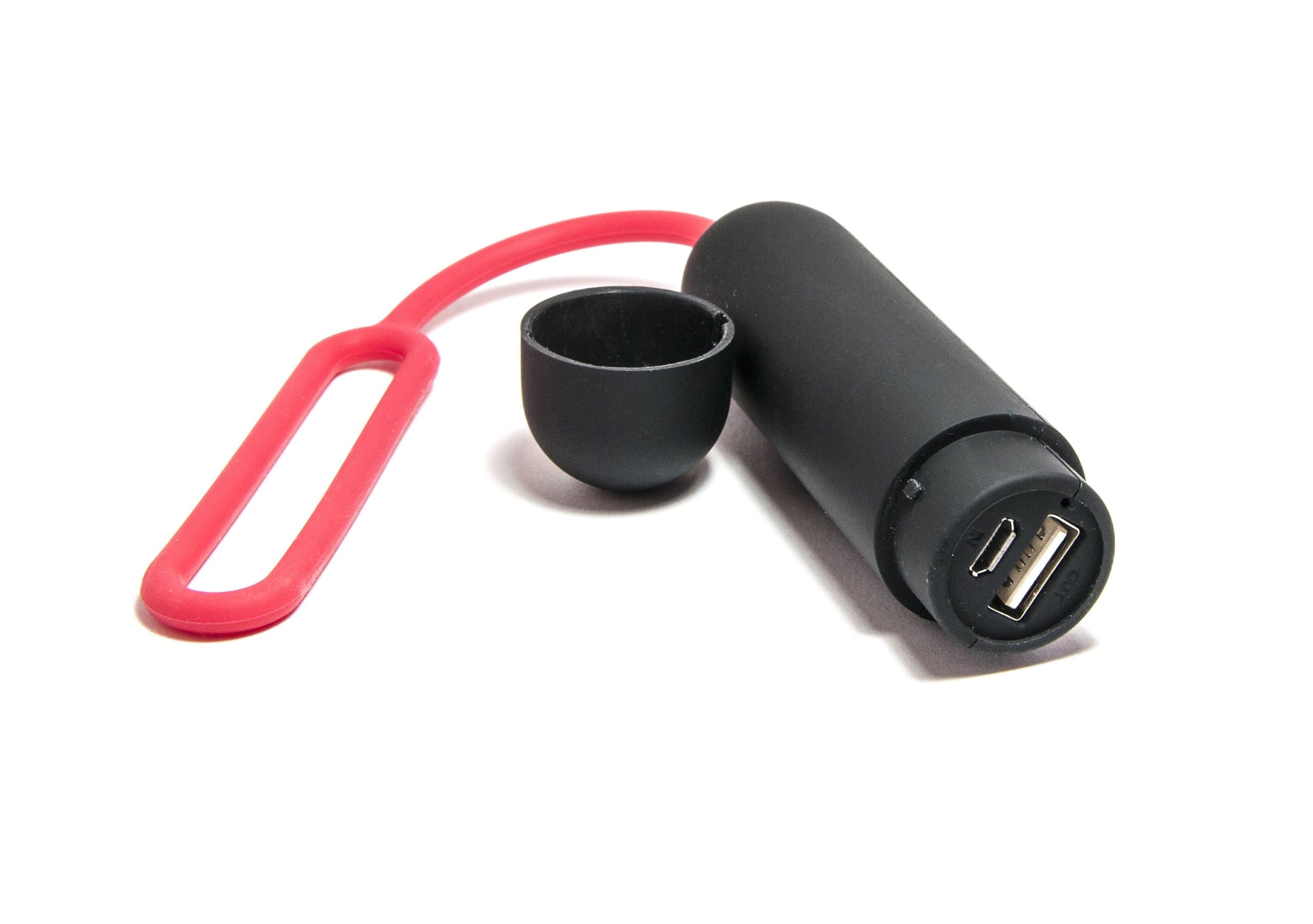 ITL Black Bag Strap Series External Battery Packs 2200mAh Portable Backup Power Bank for Iphones, Ipads, Android Cell Phones, any Smart Phones, Touch Screen Tablets, Mp3 Players & Portable CD/DVD Players (B - ITL Bag Strap Series 2200mAh Black)