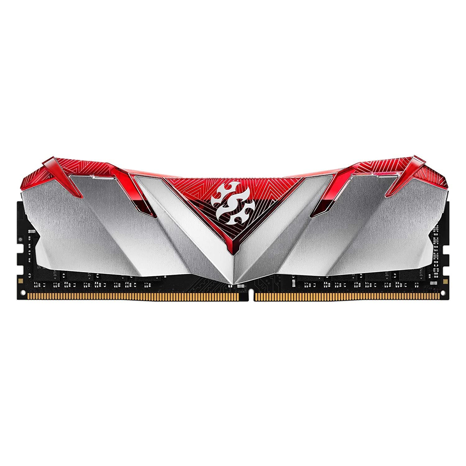 XPG ADATA GAMMIX D30 RAM Memory 16GB 3200MHz Silver Red