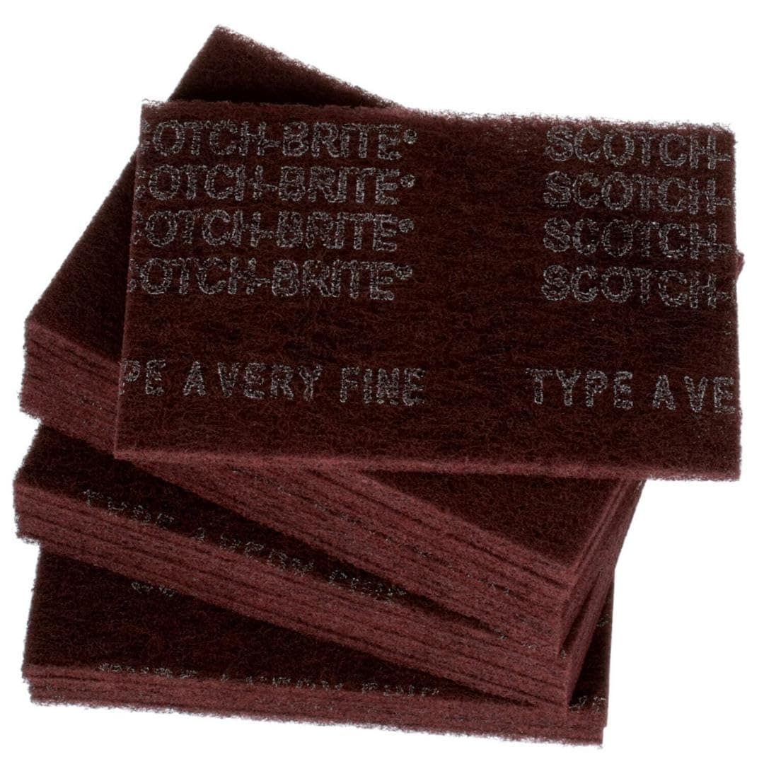 07447 Scotch-Brite Maroon General Purpose Hand Pad,20 Pack