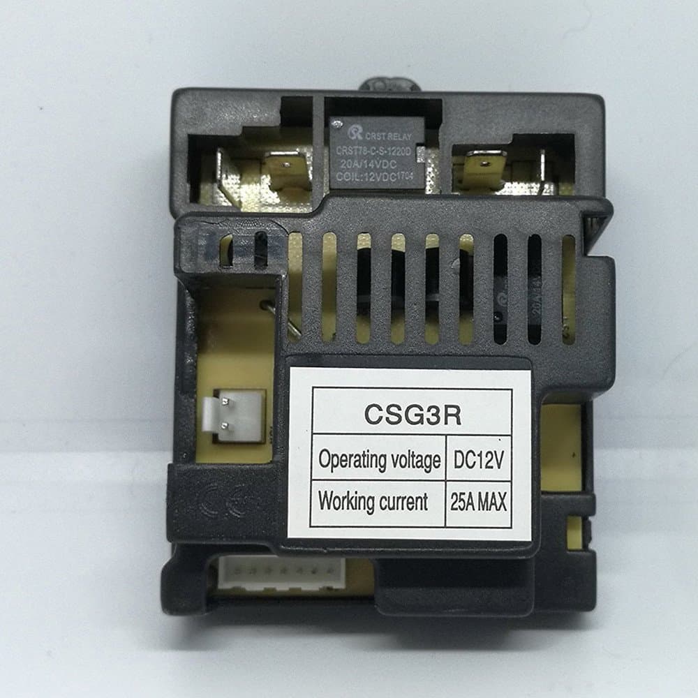 CSG3R Receiver Match 2.4G Bluetooth Remote Control, Control Box Accessory Receive Controller Signal Install Children's Electric Ride on Toys Kids Car Replacement Parts