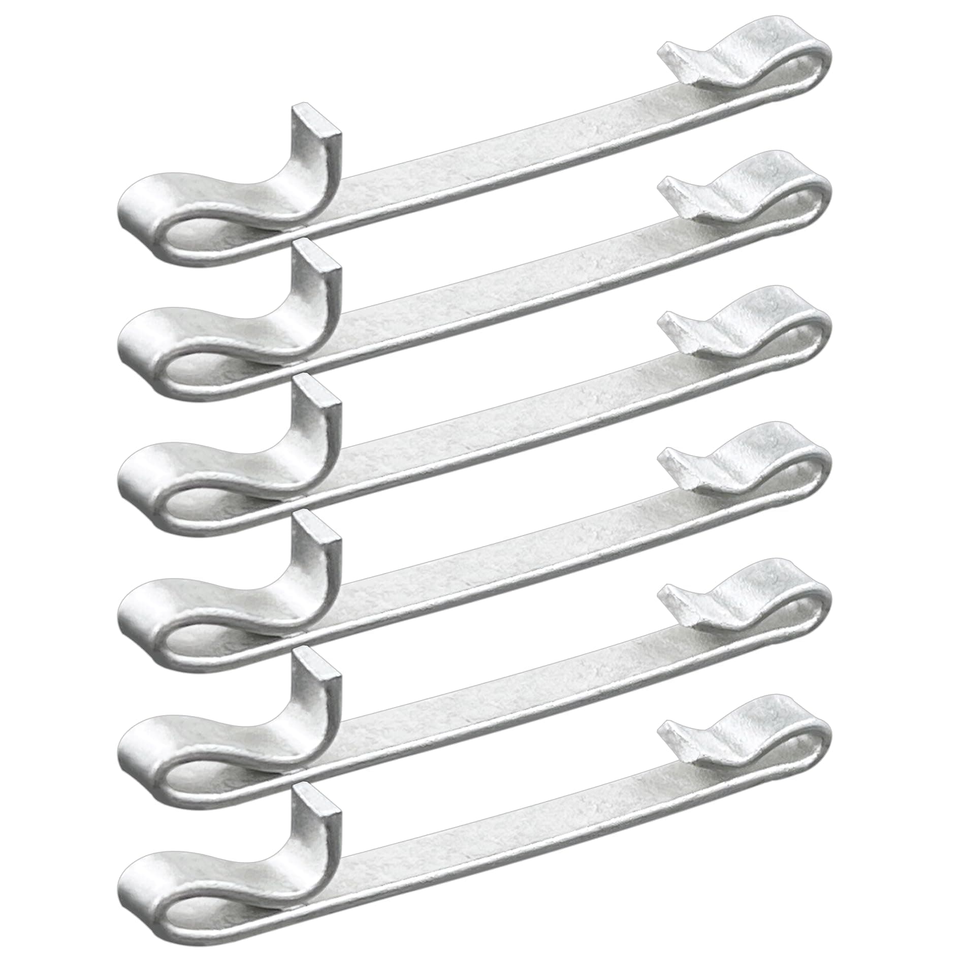 Upgrade Tool Box Drawer Slide Retaining Keeper Clips for Napa Mac Matco Proto Sears Craftsman, 2'' Double Loop Style Tool Box Drawer Slide Clips Replacement Parts (12)