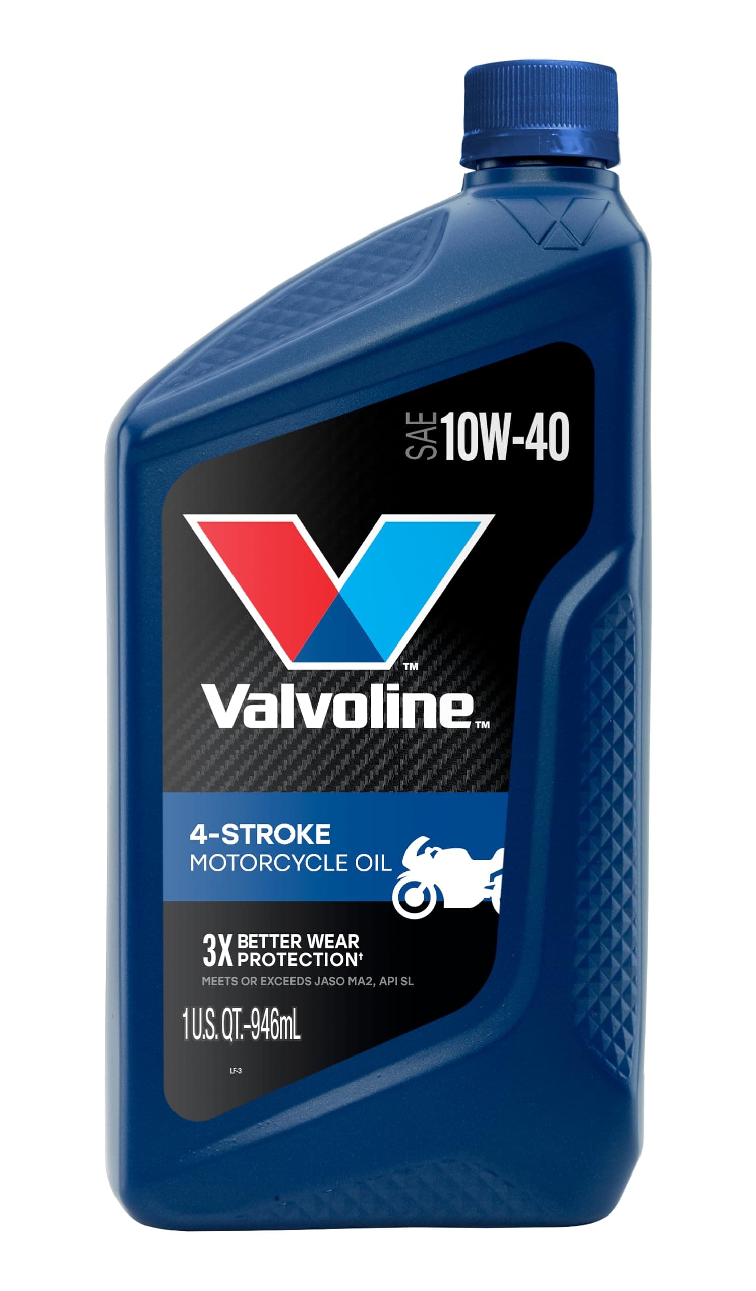 4-Stroke Motorcycle 10W-40 Motor Oil 1 Quart