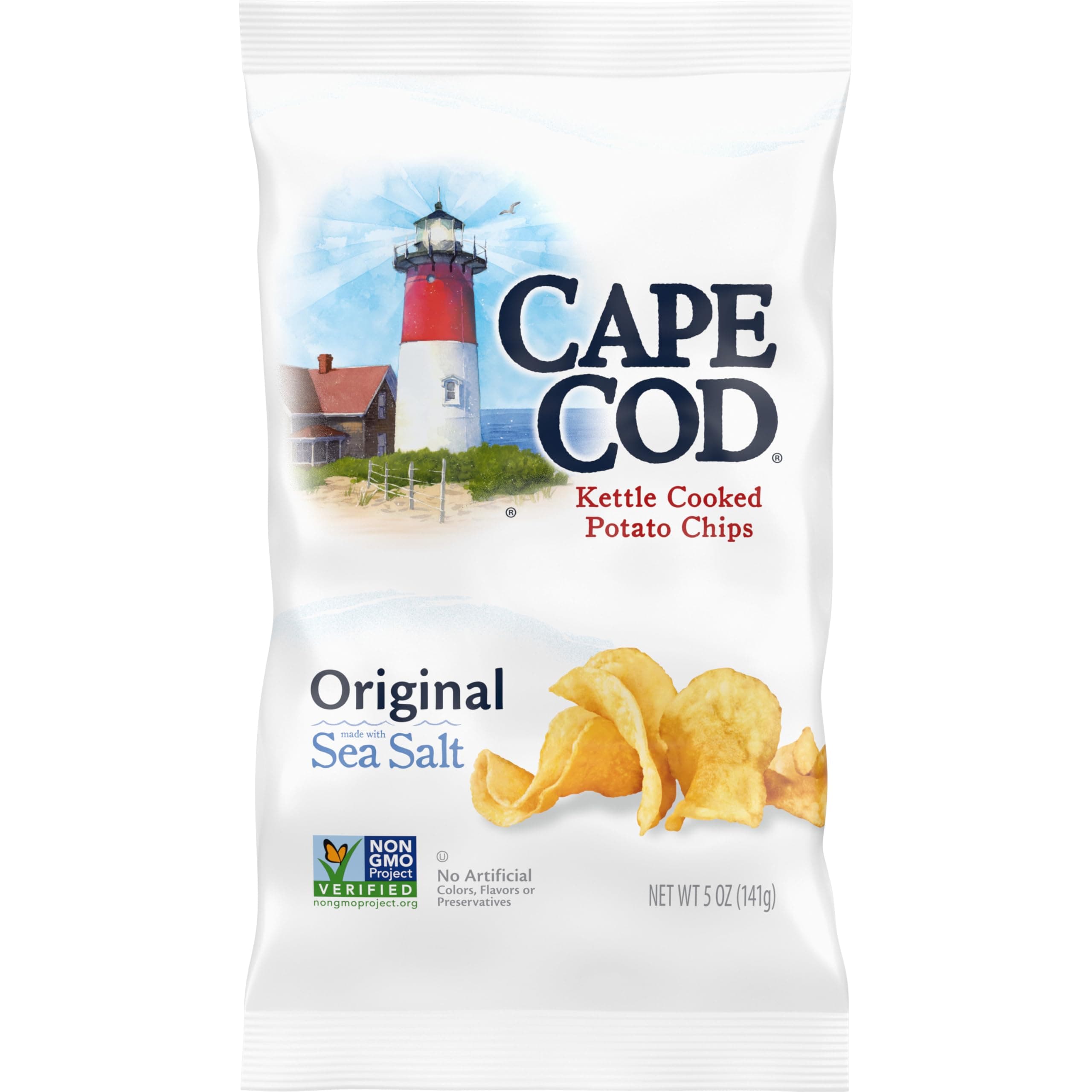 Kettle Cooked Potato Chips - Case of 8 - 5 OZ