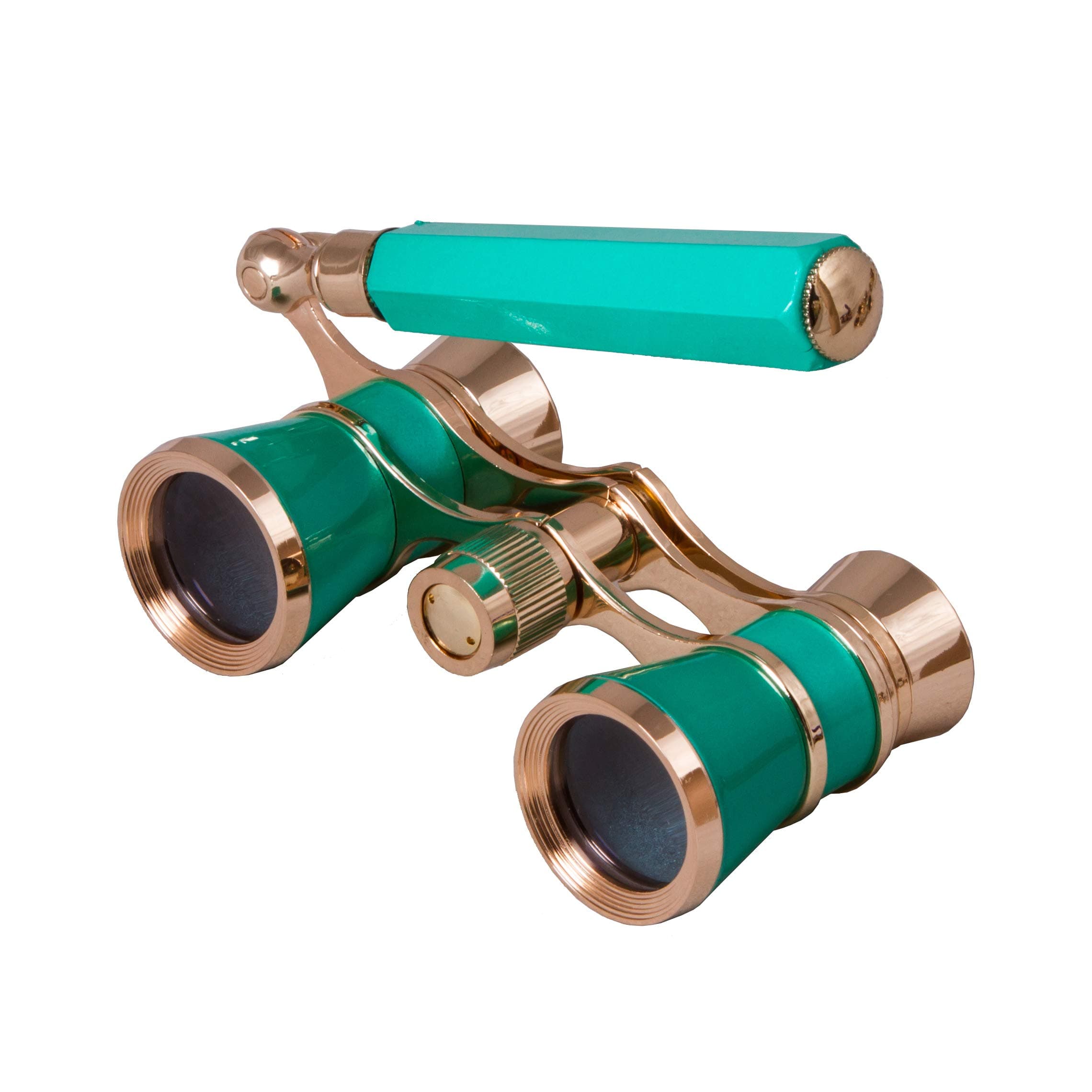 Levenhuk Broadway 325L Lime Lorgnette Opera Glasses – Theater Binoculars with Extendable Handle