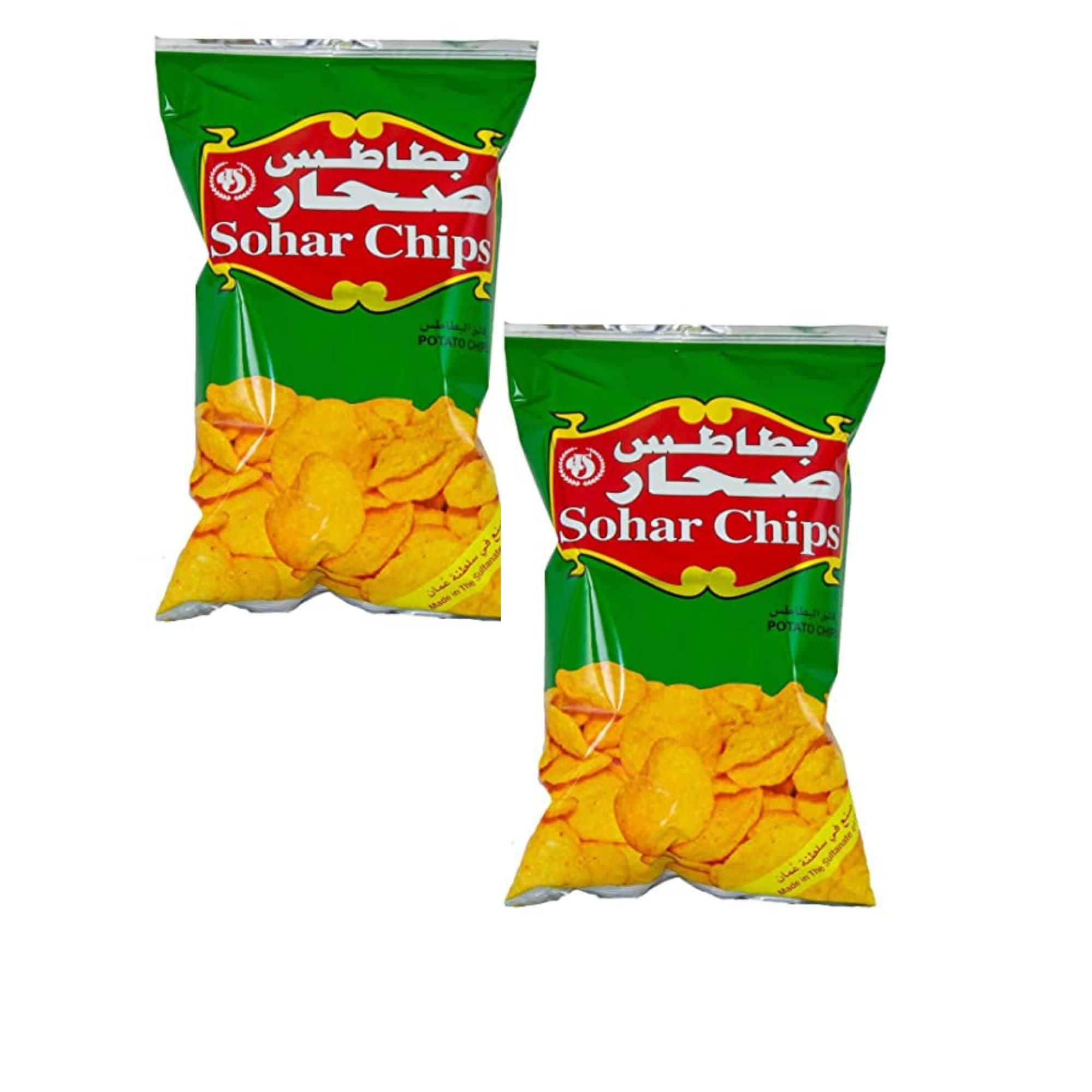 Sohar Chips Chilli and Chicken Flavour 100g (Pack of 2)