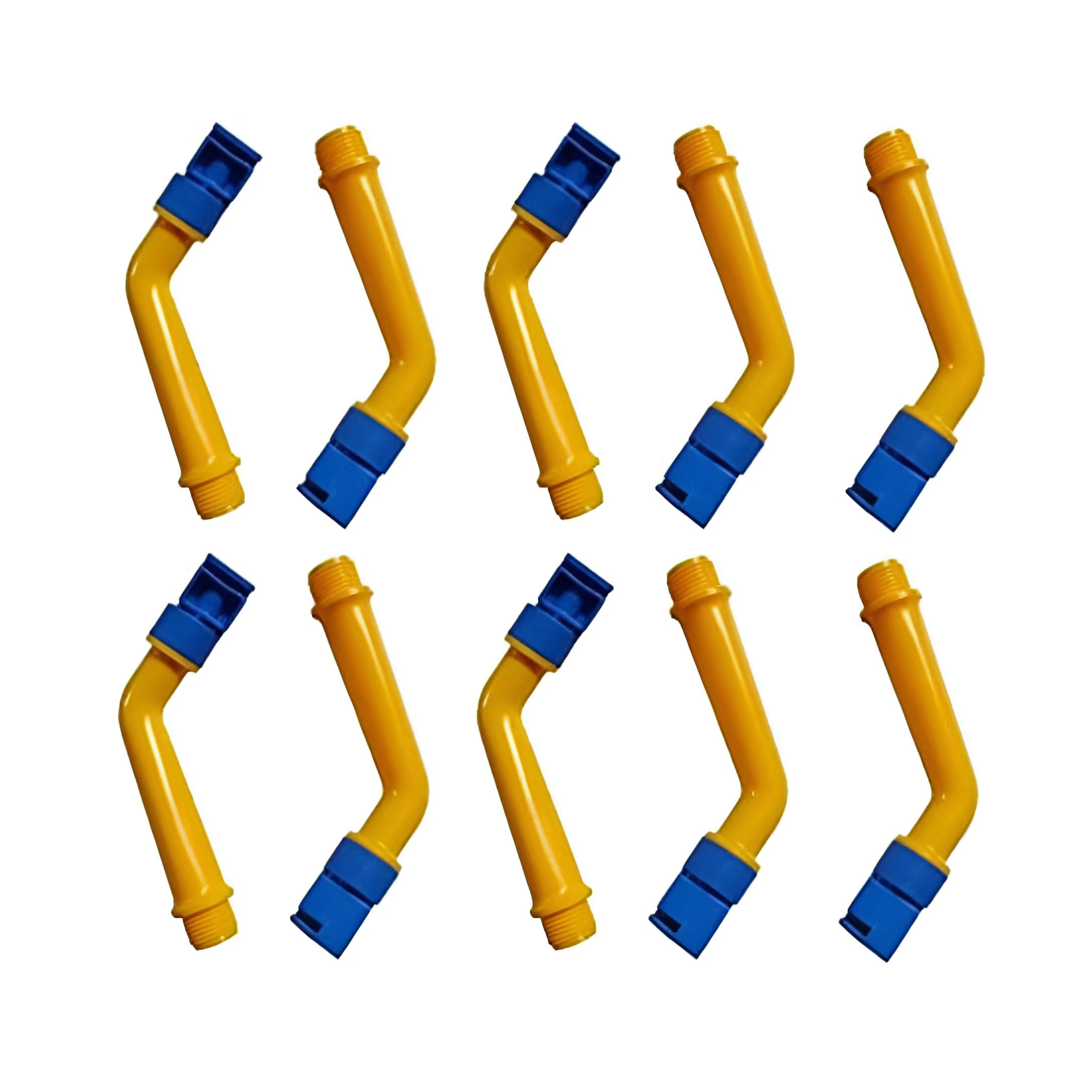 KI BATH FITTINGS Cleaning Sprinkler for Solar Panel L Type 1/2 inch Standard Size PVC (Pack of 10)