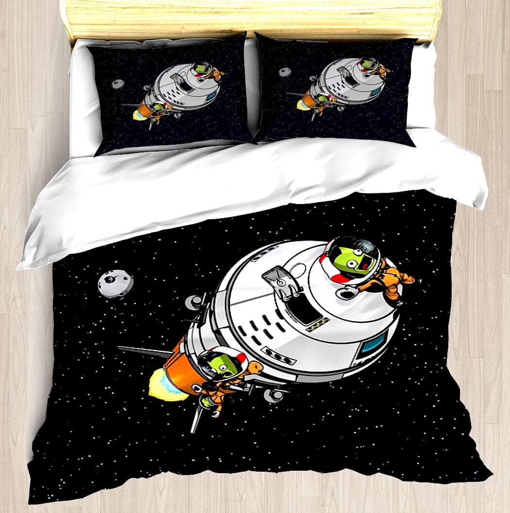 NTCBED Jebbin' - Duvet Cover Set Soft Bedding Set Pillowcase Bed Set Unique Printed Floral Pattern Design Duvet Covers Blanket Cover Twin/XL Size