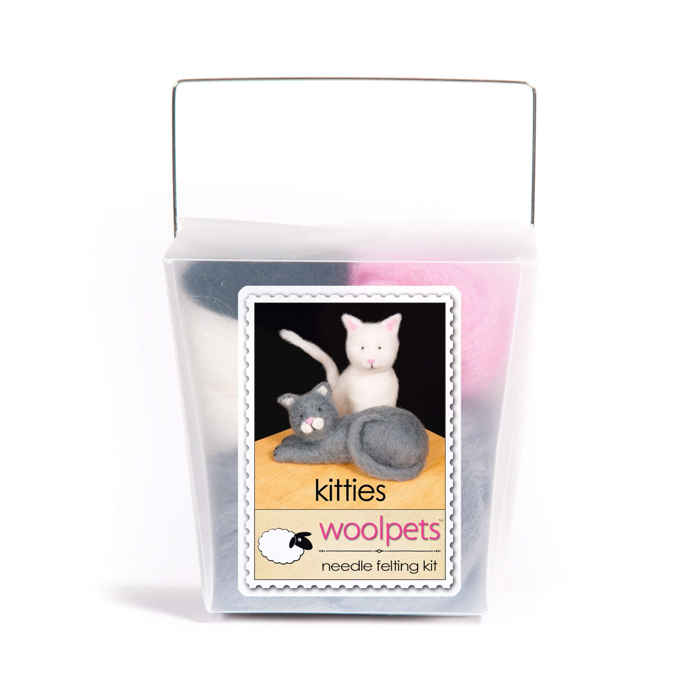 Kitties - Needle Felting Craft Kit