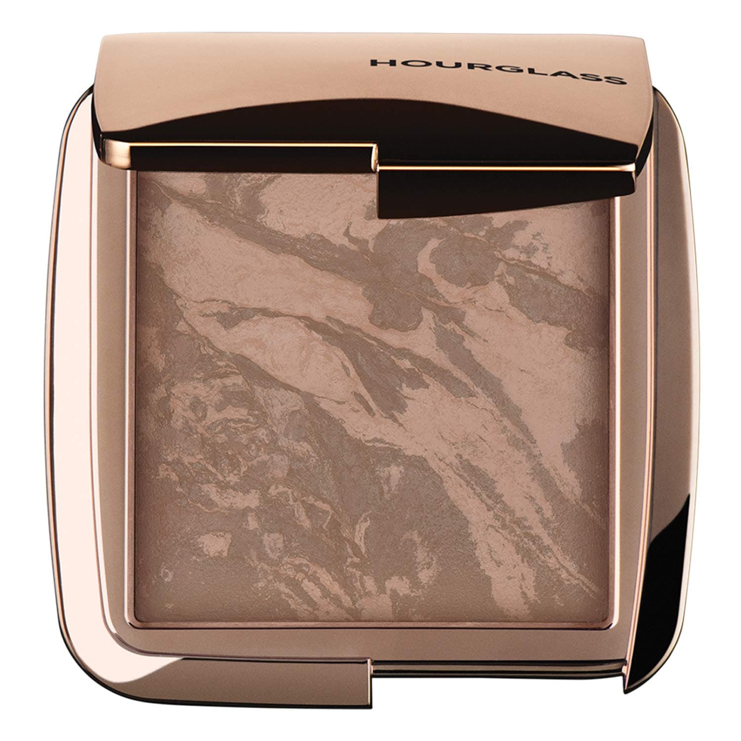 Ambient Lighting Bronzer in Luminous Bronze Light. Highlighting Bronzer for a Natural Sun-Kissed Glow