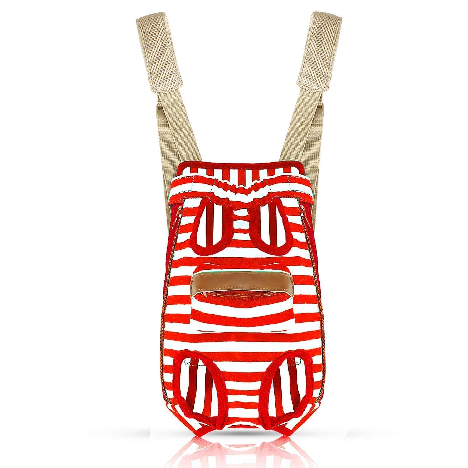 Indeedshare Legs Out Front Pet Dog Bag Carrier Front Chest Backpack Pet Cat Puppy Tote Holder Sling Outdoor