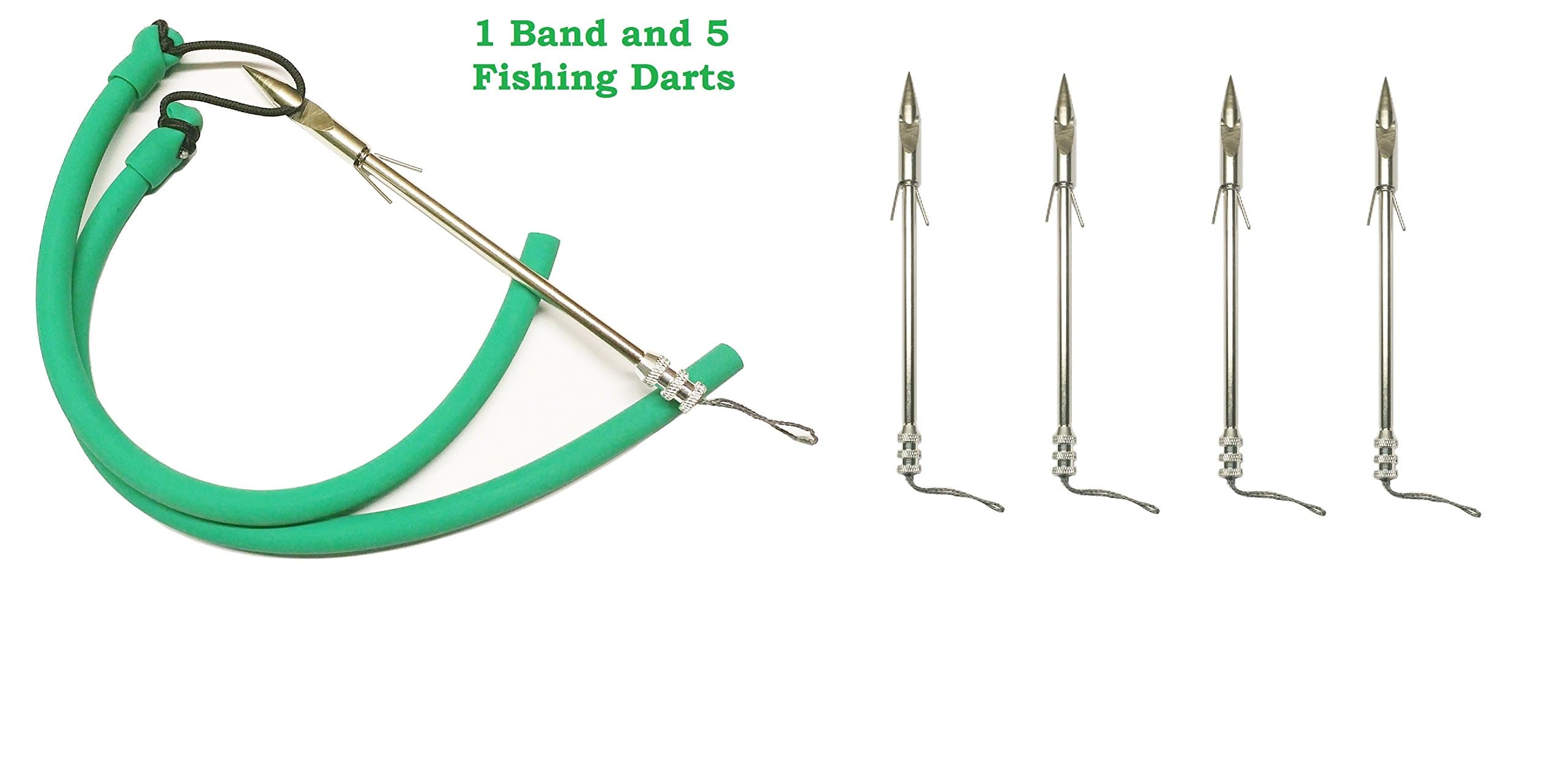 Epic Gear Universal Heavy Pull Slingshot Replacement Band with Fishing Dart