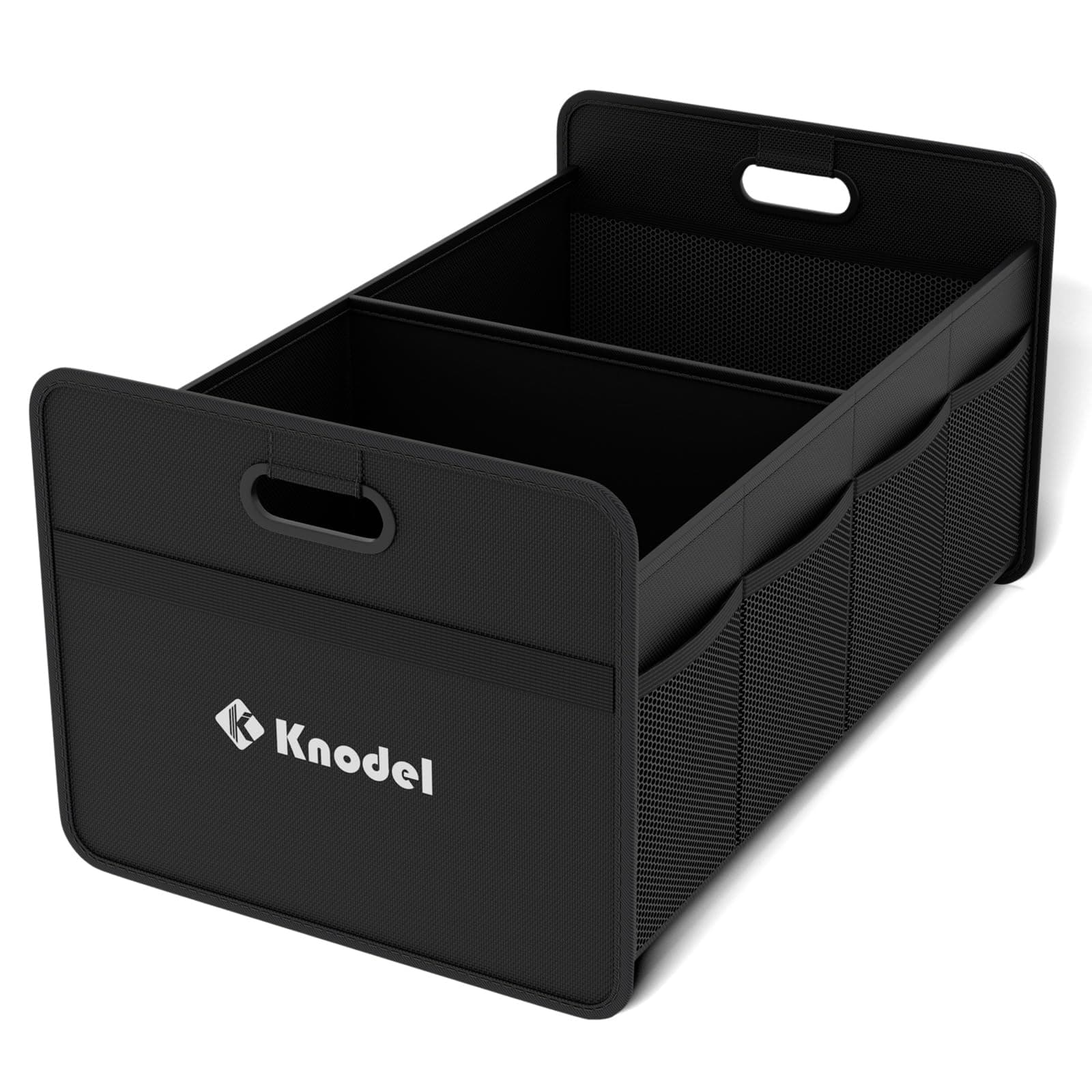 K KNODEL Car Boot Organiser, Foldable Car Boot Storage, Automotive Consoles & Organisers (Small, Black)