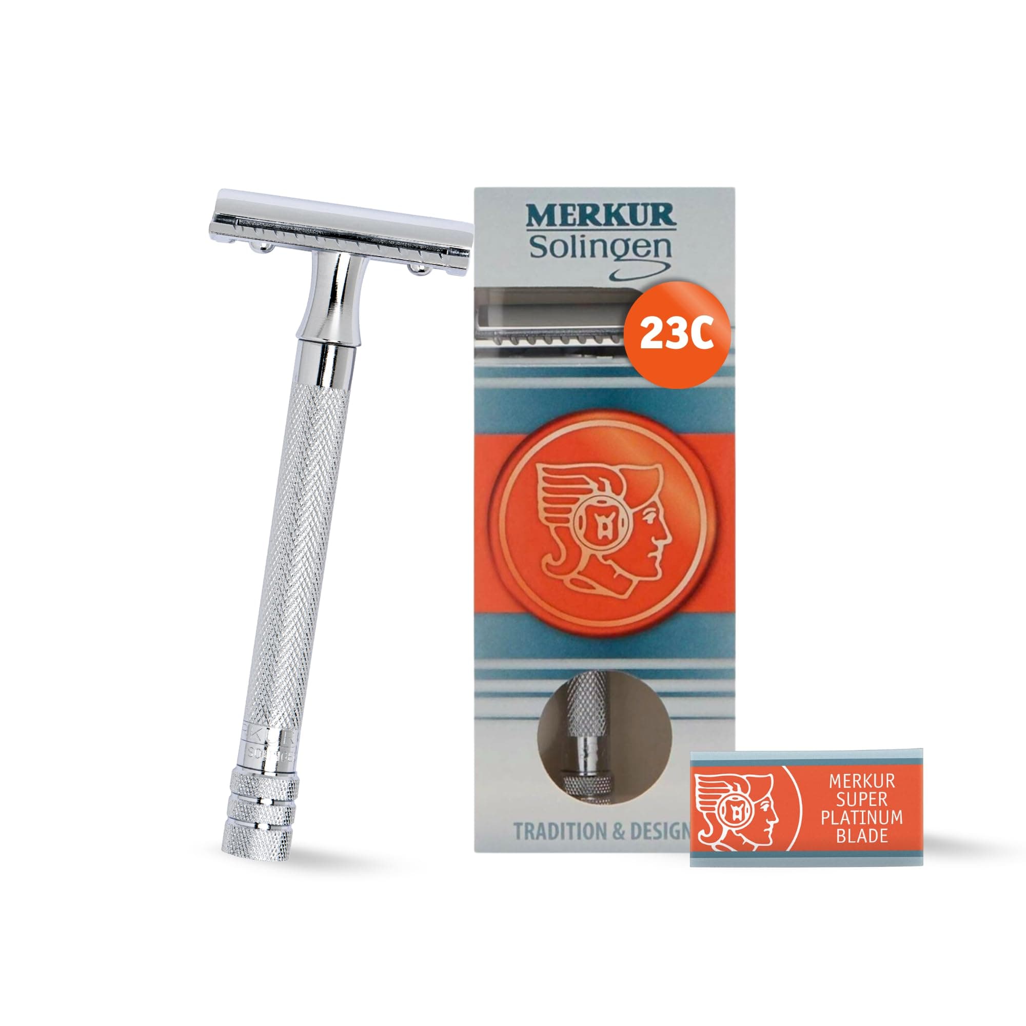 MERKUR Women Long Handled Safety Razor