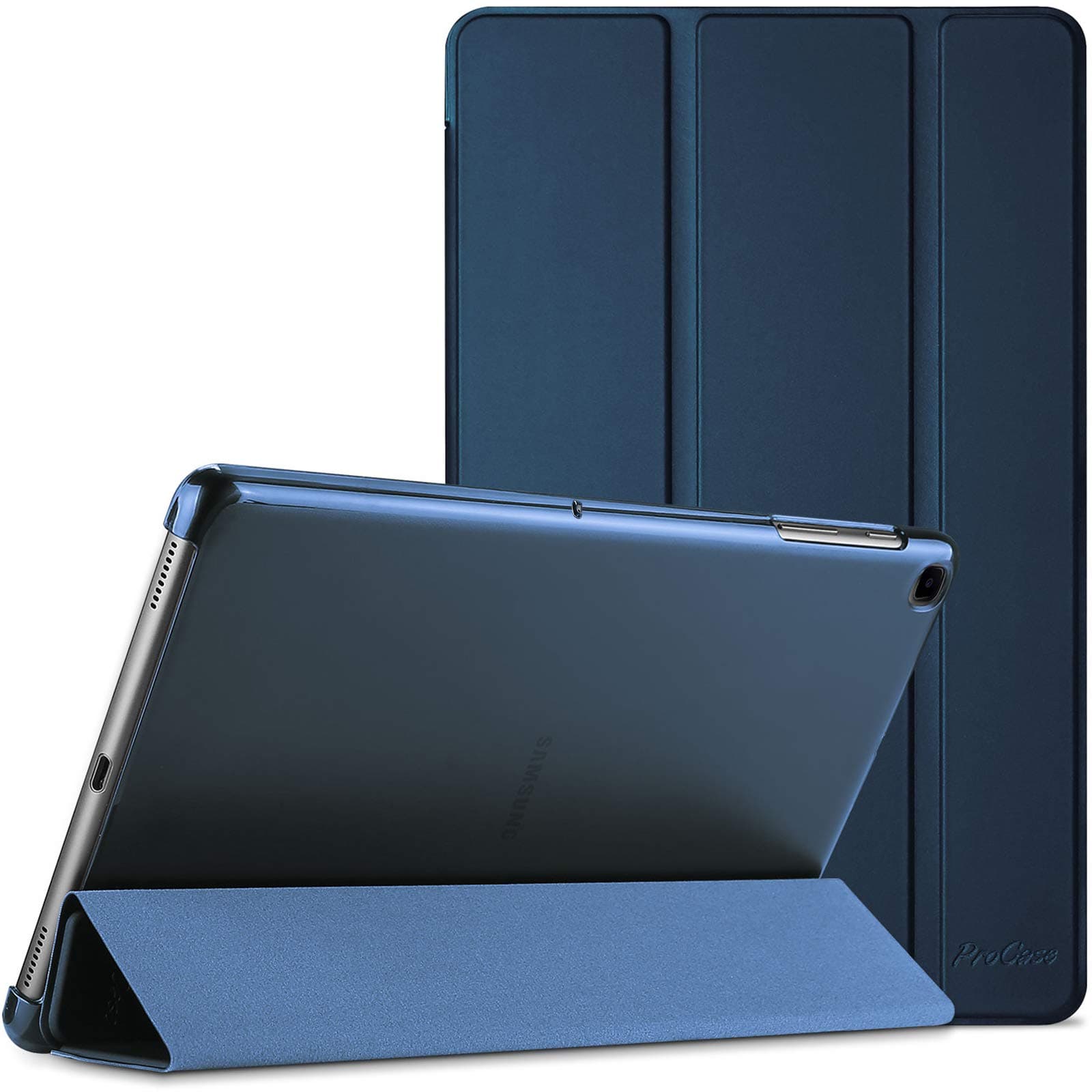 Galaxy Tab A7 Case 10.4 Inch (SM-T500 T503 T505 T507), Protective Stand Case Hard Shell Cover for 10.4 Inch Samsung Tab A7 Tablet 2020 -Navy
