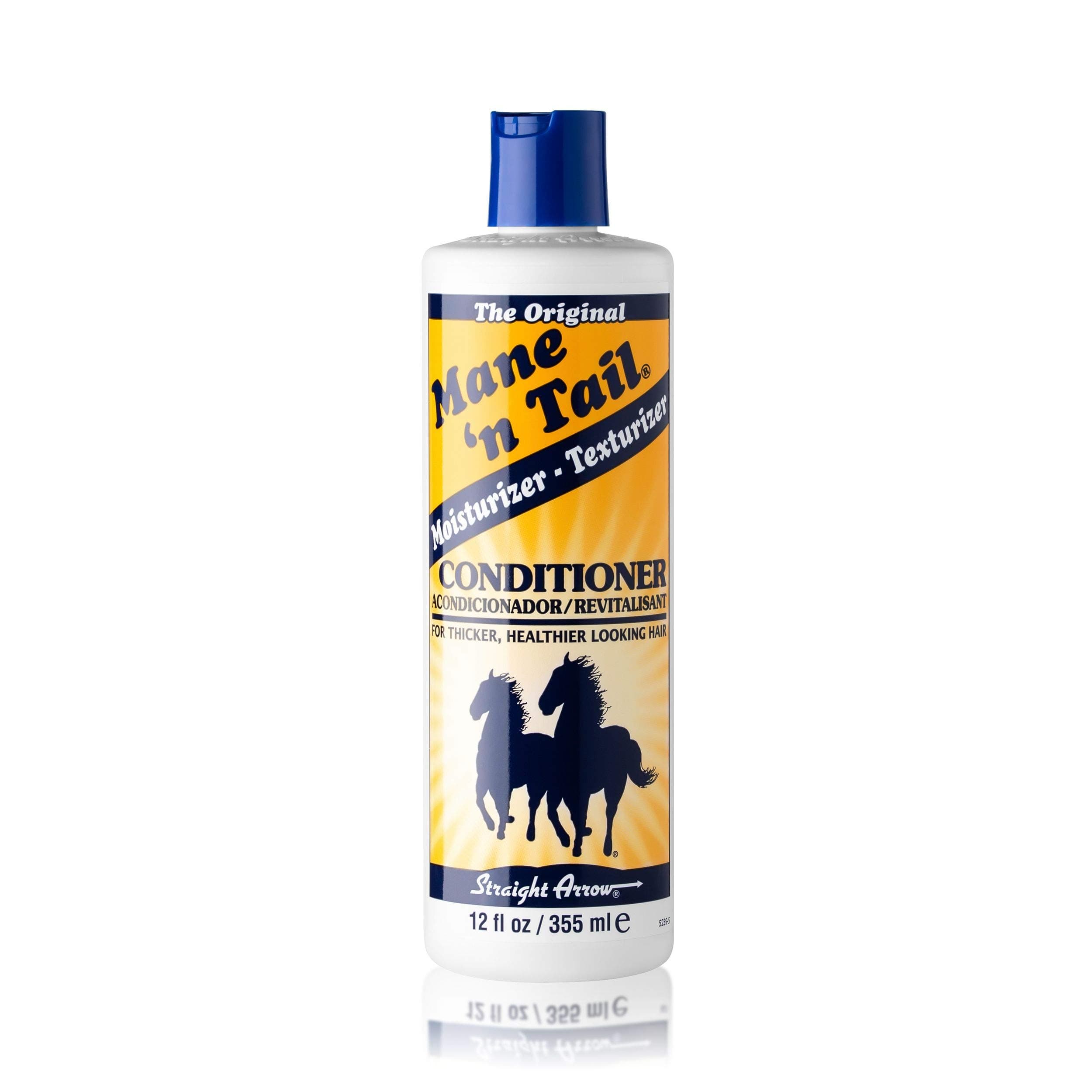 Mane ‘n Tail Original Formula Conditioner 355ml – Promotes fuller and stronger hair. Helps repair damaged hair. Helps detangle hair, reduce frizz and add manageability. KEEPS HAIR TANGLE FREE