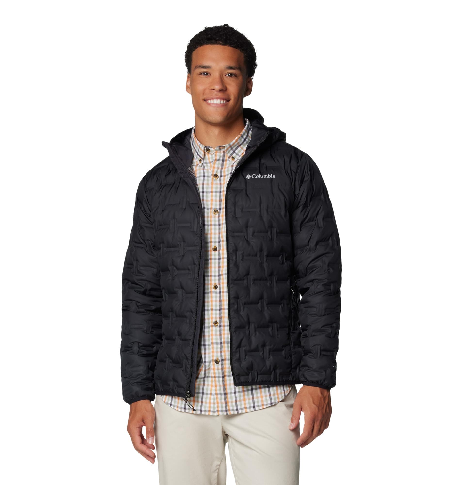 Men's Delta Ridge Down Hooded Jacket Hooded Puffer Down Jacket (pack of 1)