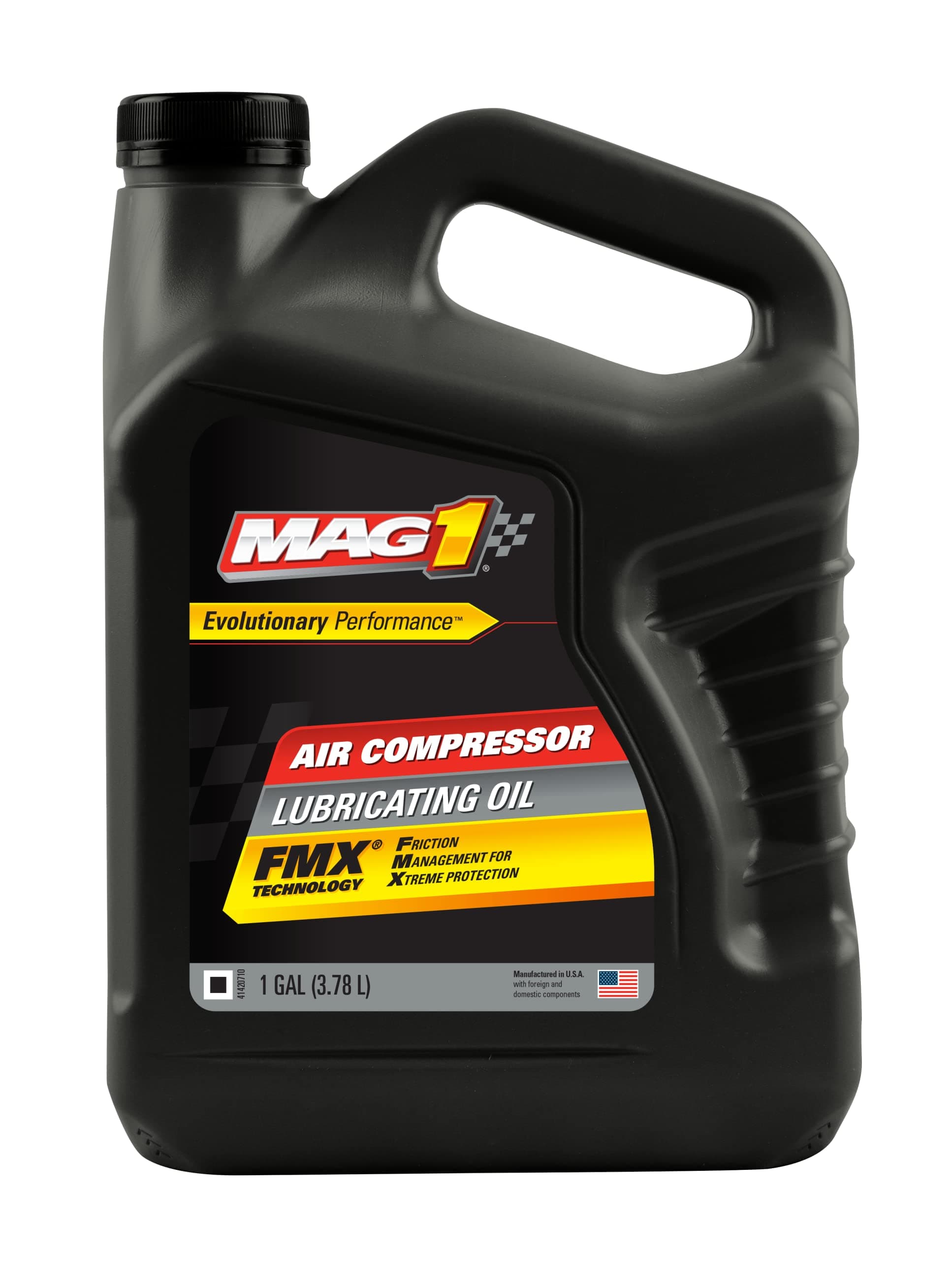 Air Compressor Oil ISO-100 SAE-30W Non Detergent Lubricating Oil 1 Gallon Jug