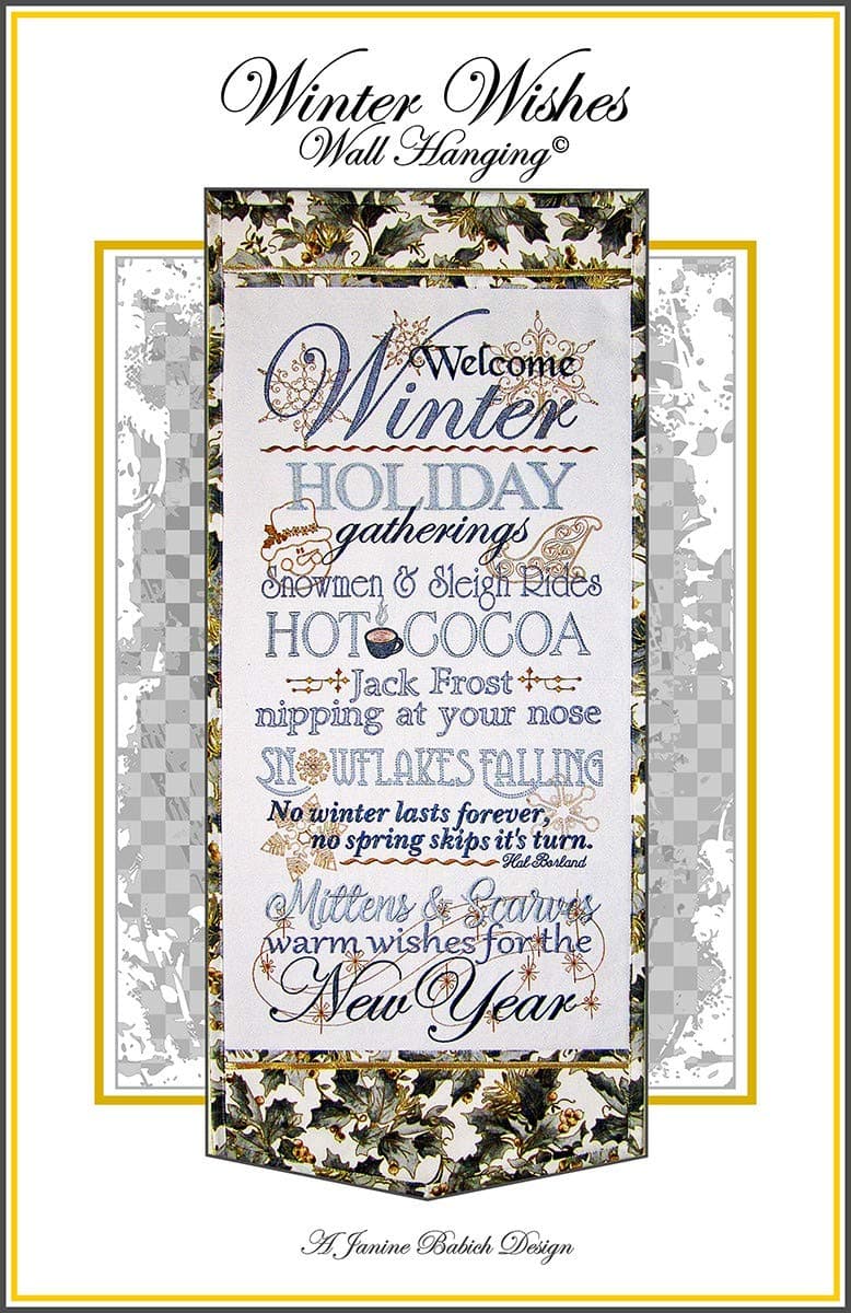 Janine Babich Designs JBDWW Winter Wishes Pattern