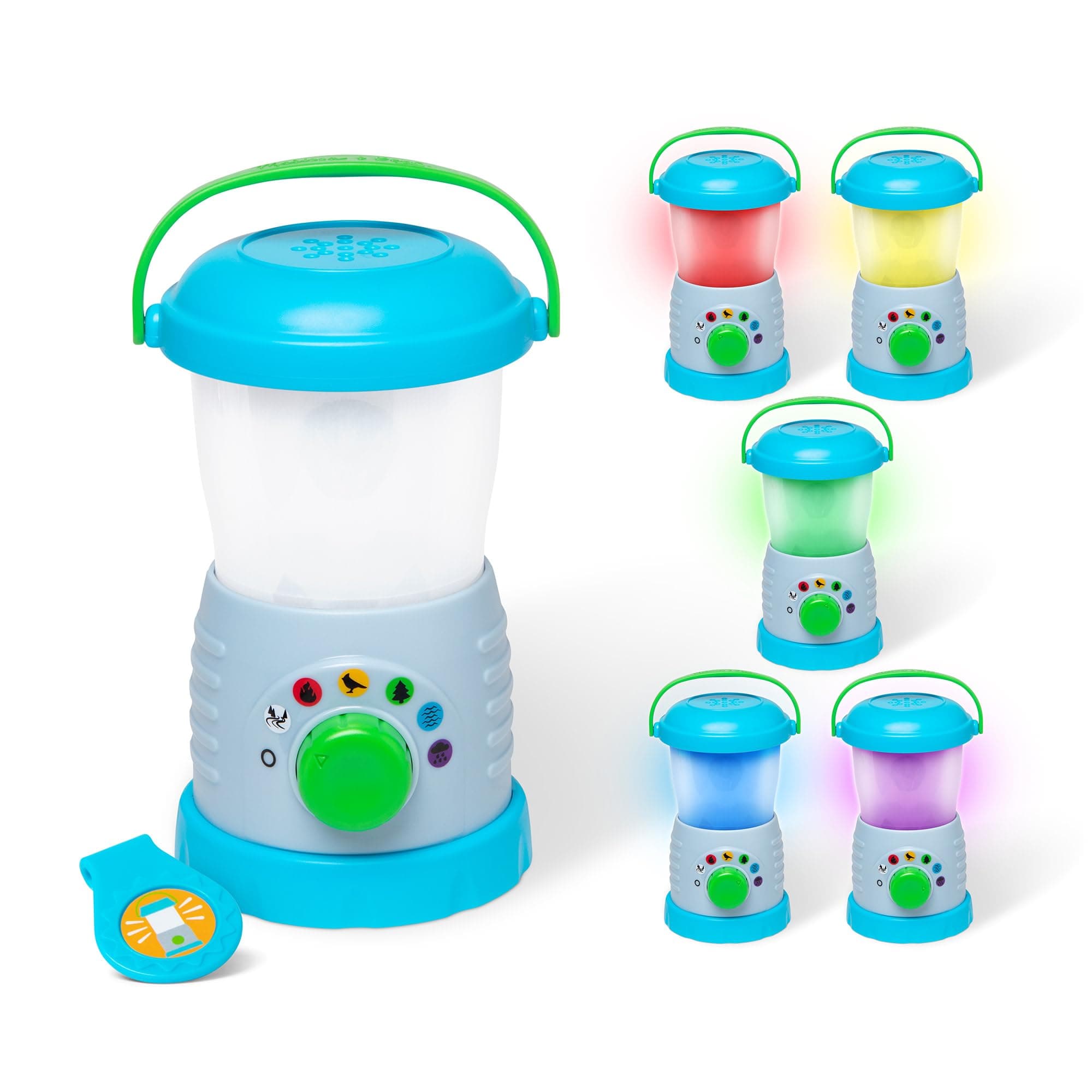 Melissa & Doug Let’s Explore™ Light & Sound Camping Lantern Play Set | Light and Sound Toy for kids | 3 and Above | Gift for Boys or Girls