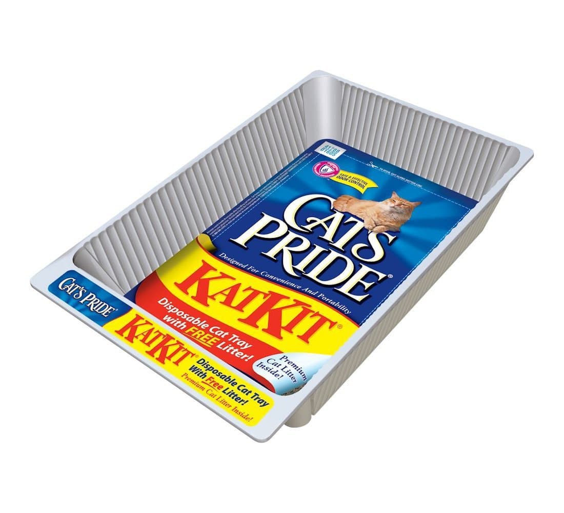 Disposable Litter Pan, Includes Pan & Litter All In One