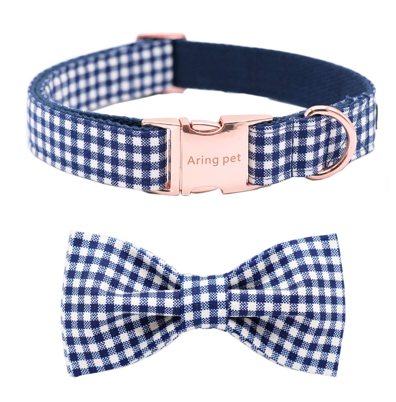 Bowtie Dog Collar Adjustable Collars with Bow Tie for Small Medium Large Boy Girl Dogs