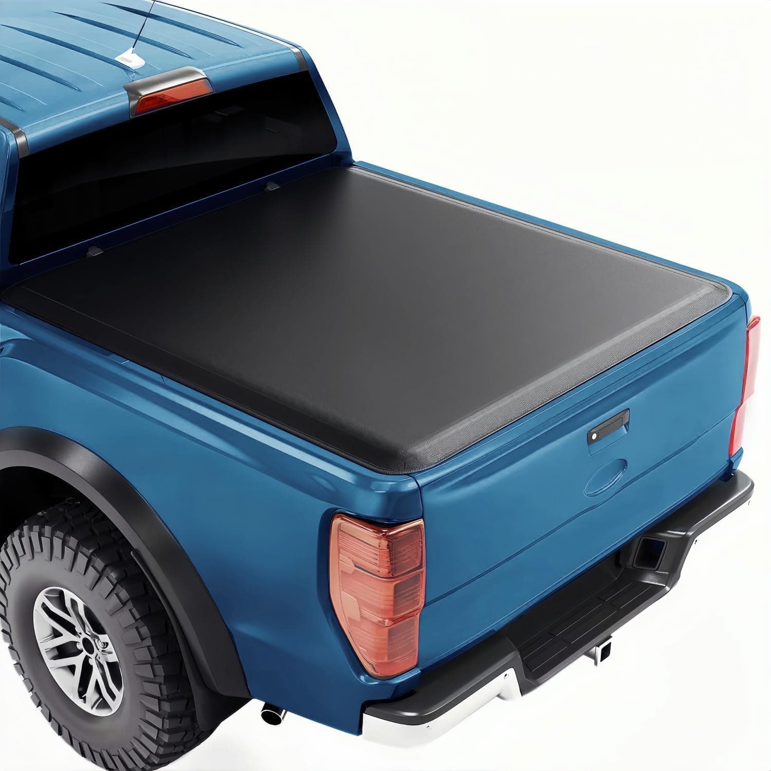 6 FT (73") Bed Soft Roll Up Tonneau Cover for 1983-2011 Ford Ranger Styleside/Fleetside Truck Cargo Topper (NOT for Flareside/Stepside)