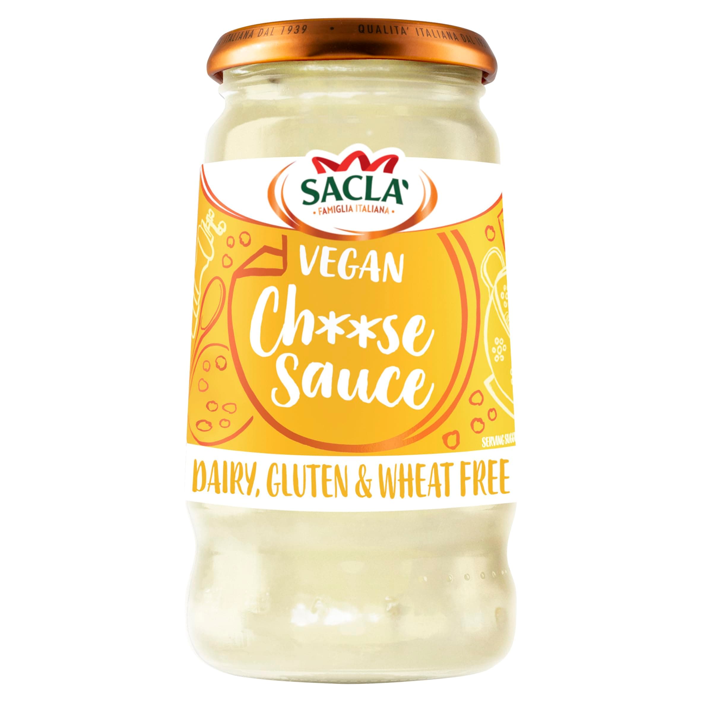Sacla Vegan Cheese Sauce, 350g