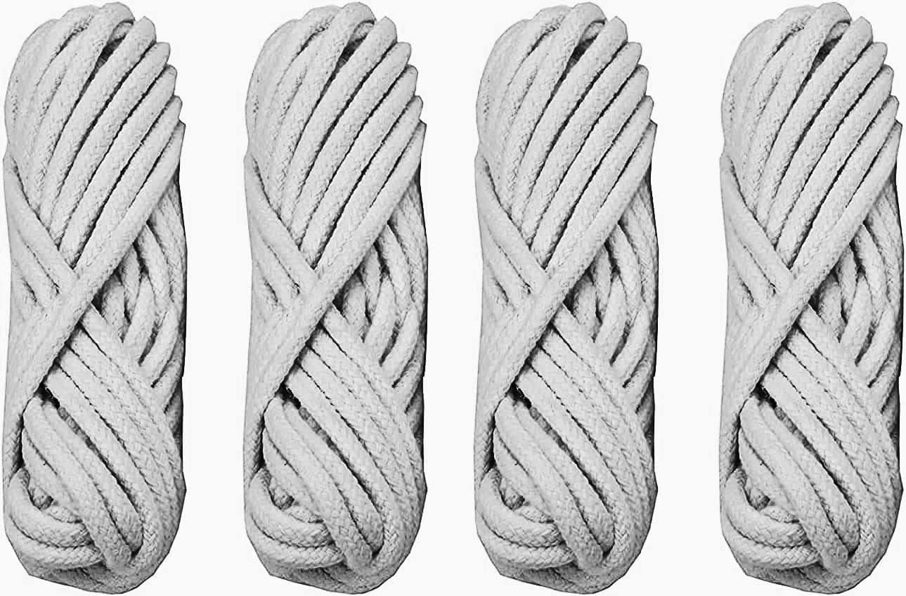 Cotton Round Nada/Pyjama Dori Strings (Pack of 2) Off White Color (3.5 Meters)