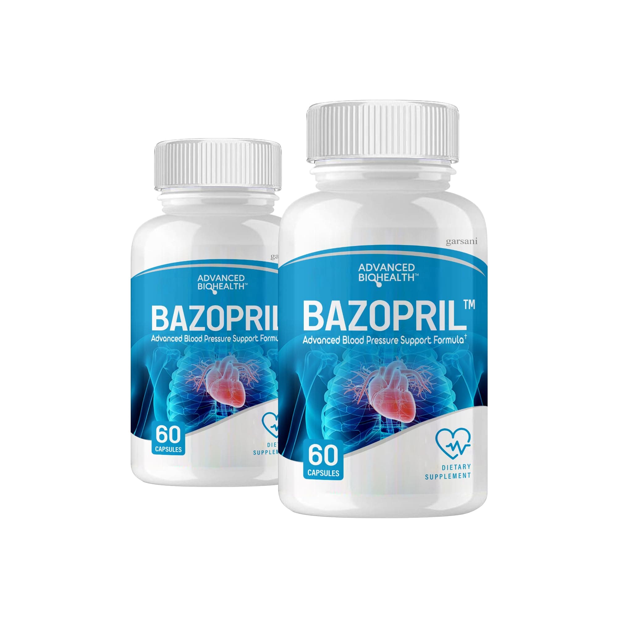 Bazopril - Bazopril Advanced Formula Capsules (2 Pack, 120 Capsules)