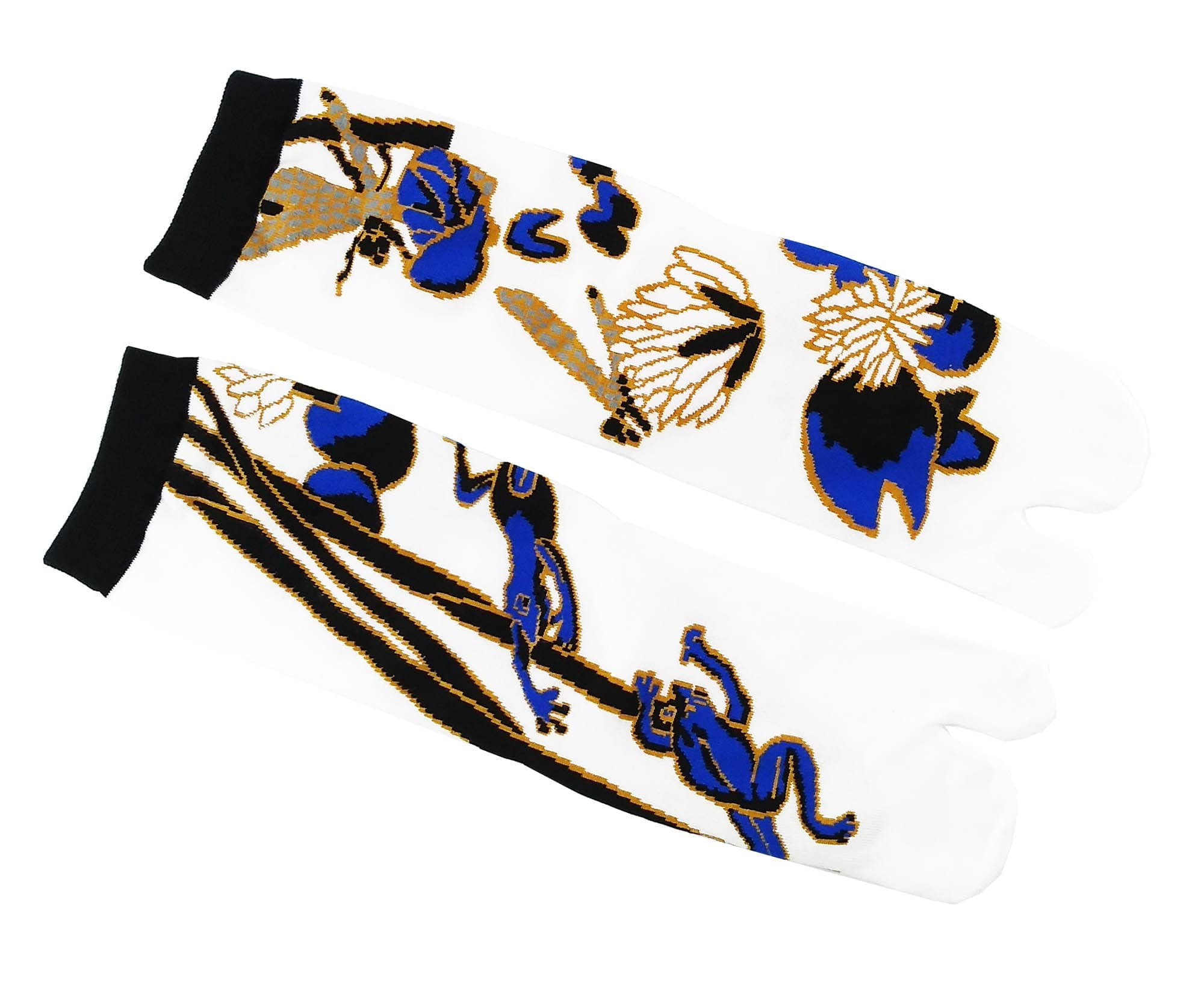 Longford Store UKTabi Socks 'Tonbo' Grey Japanese Split 2-Toe Ninja Flip Flop Geta Sandal Socks Senior 1 PAIR