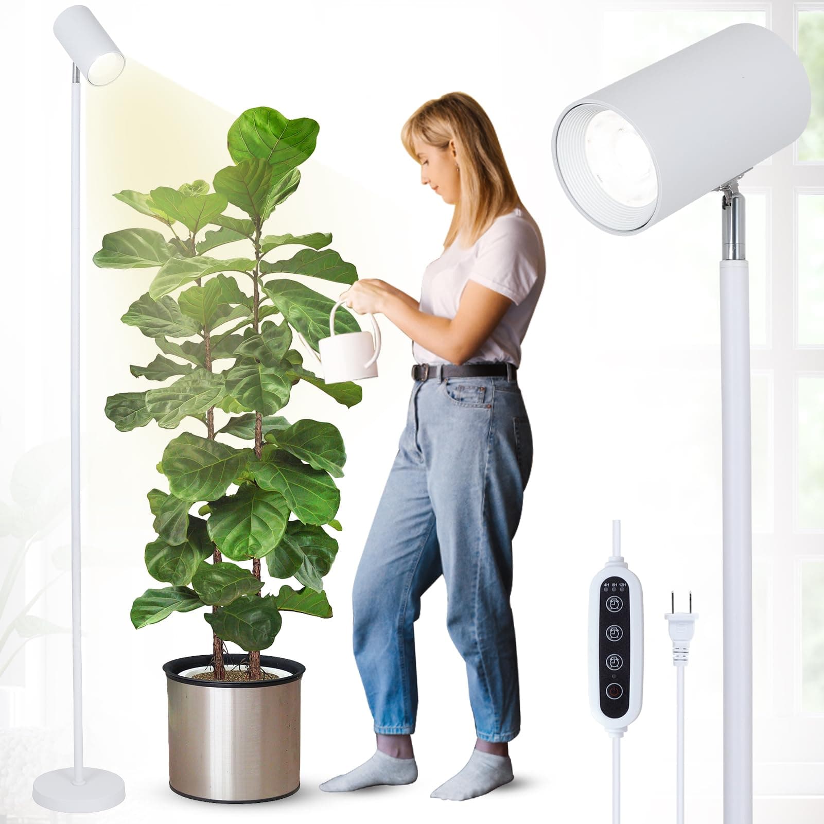 HMVPLGrow Lights Stand for Indoor Plants