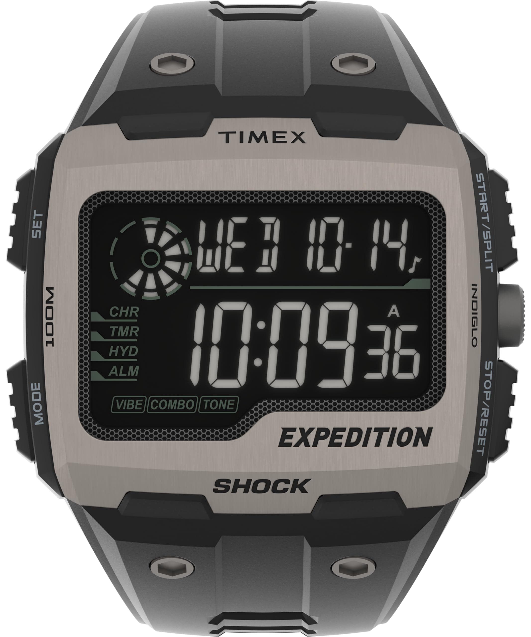Timex Men's Expedition Grid Shock Quartz Resin Strap