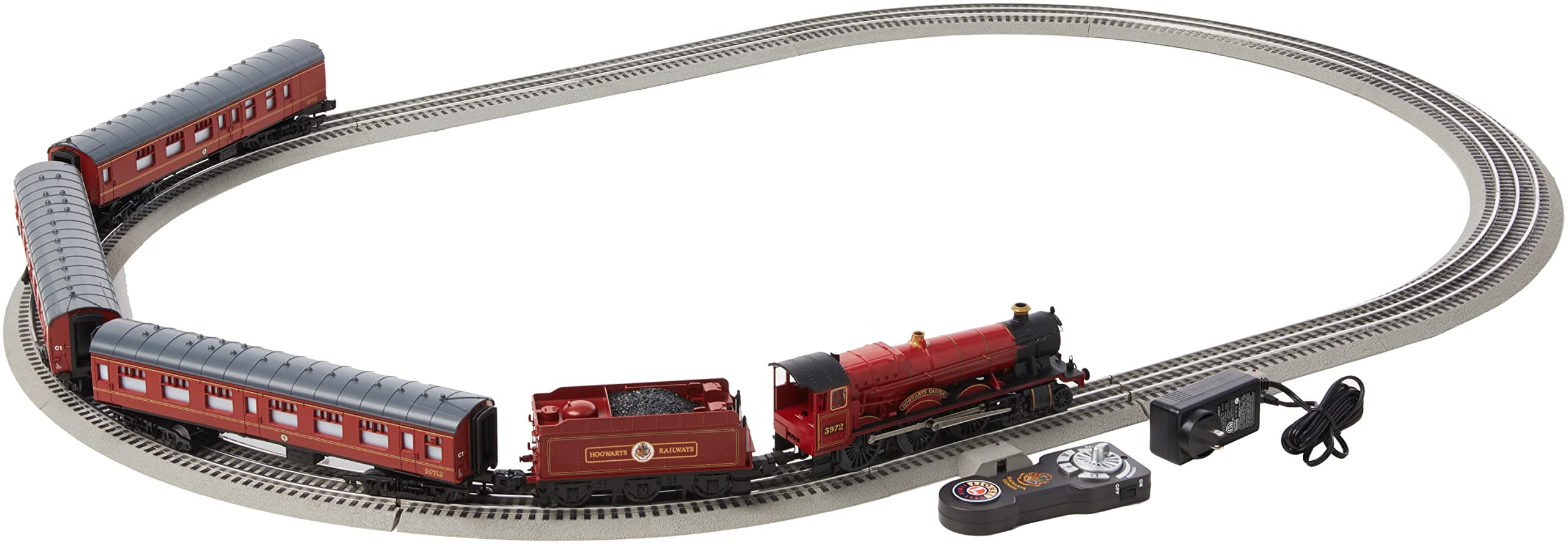 Hogwarts Express LionChief 5.0 O Gauge Train Set with Bluetooth Capability