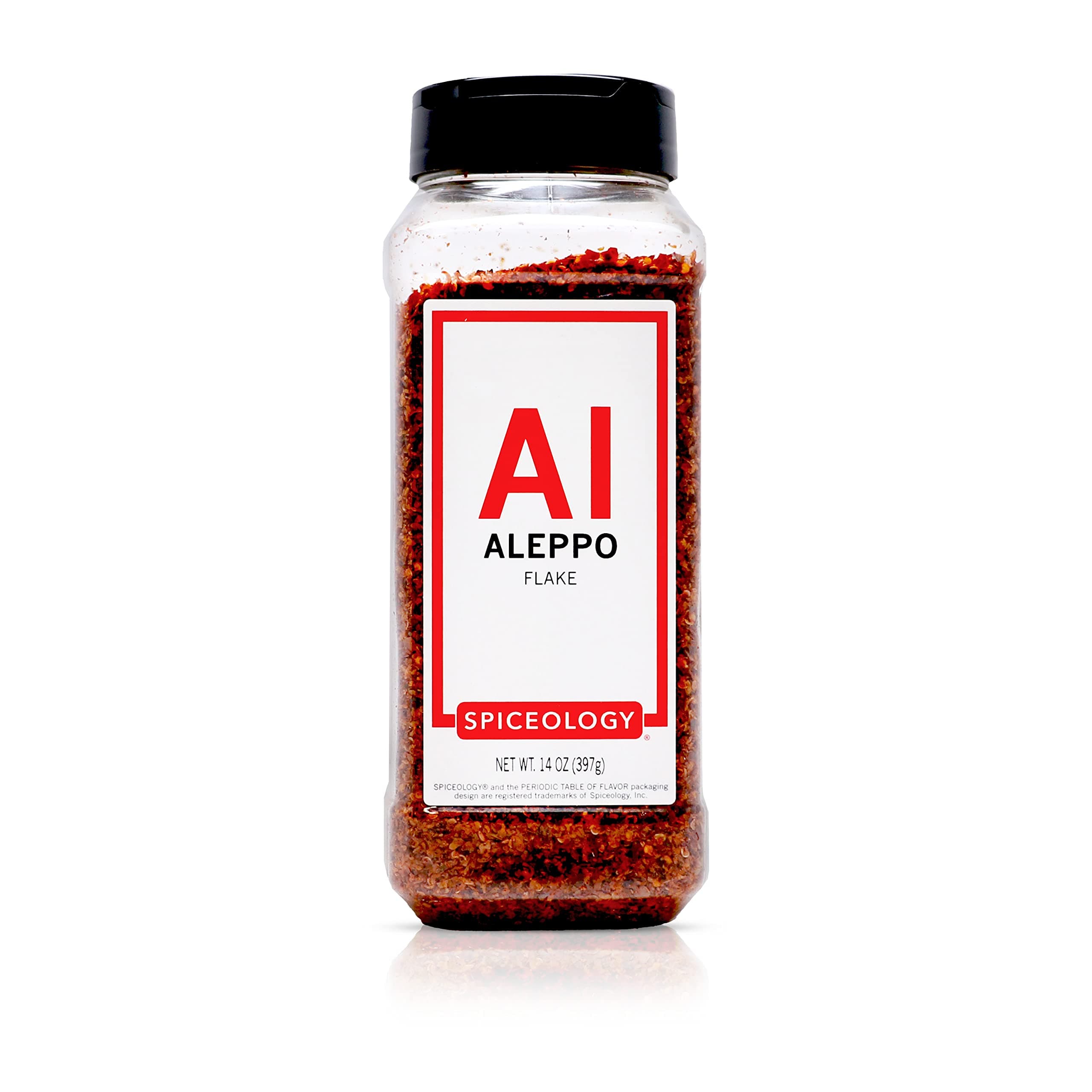 Aleppo Pepper Flakes - Dried Ground Aleppo Pepper - Chiles - Bulk Spices - Spices and Sesonings - 14 oz