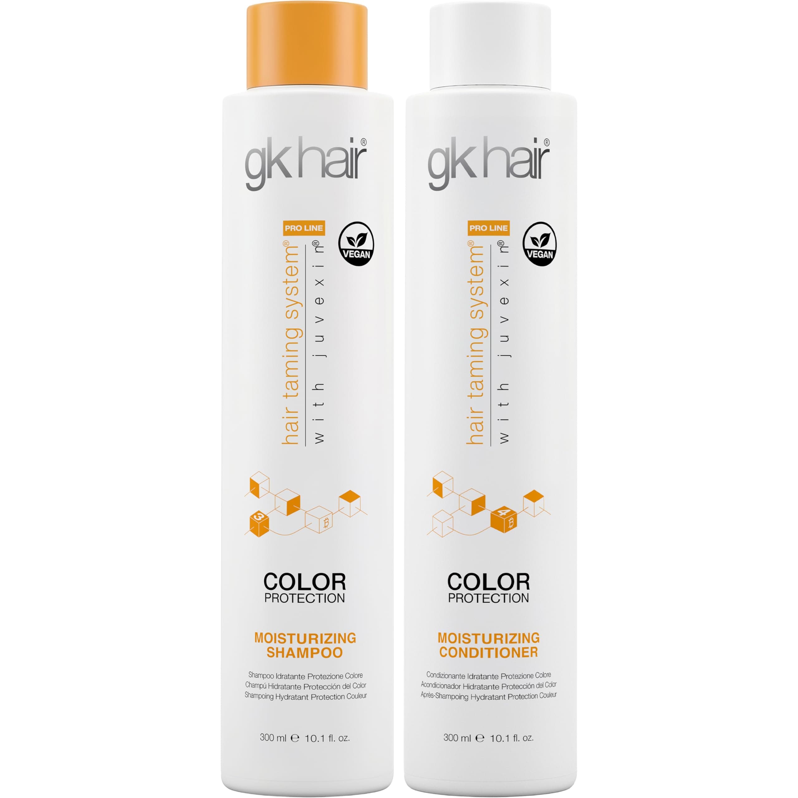 Moisturizing Color Protection Shampoo & Conditioner Set 10.1 Oz – Hydrating Repair for Dry, Coarse & Color Treated Hair – Strengthening Protein Formula with Natural Oils & Plant Extracts