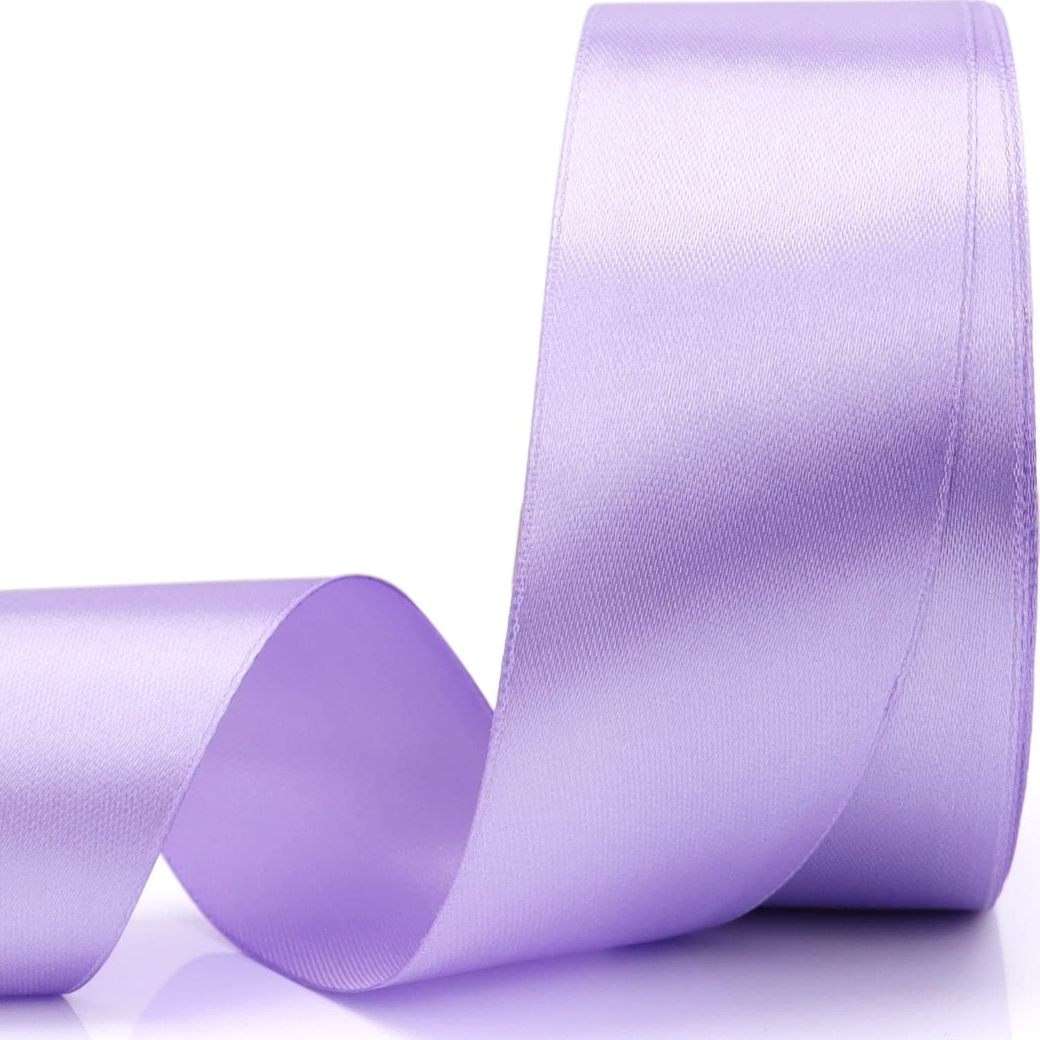 1-1/2 inch, Light Purple Ribbon for Gift Wrapping 50 Yards Perfect Wedding Party Wreath Sewing DIY Hair Accessories Decoration Floral Hair Balloons Other Projects