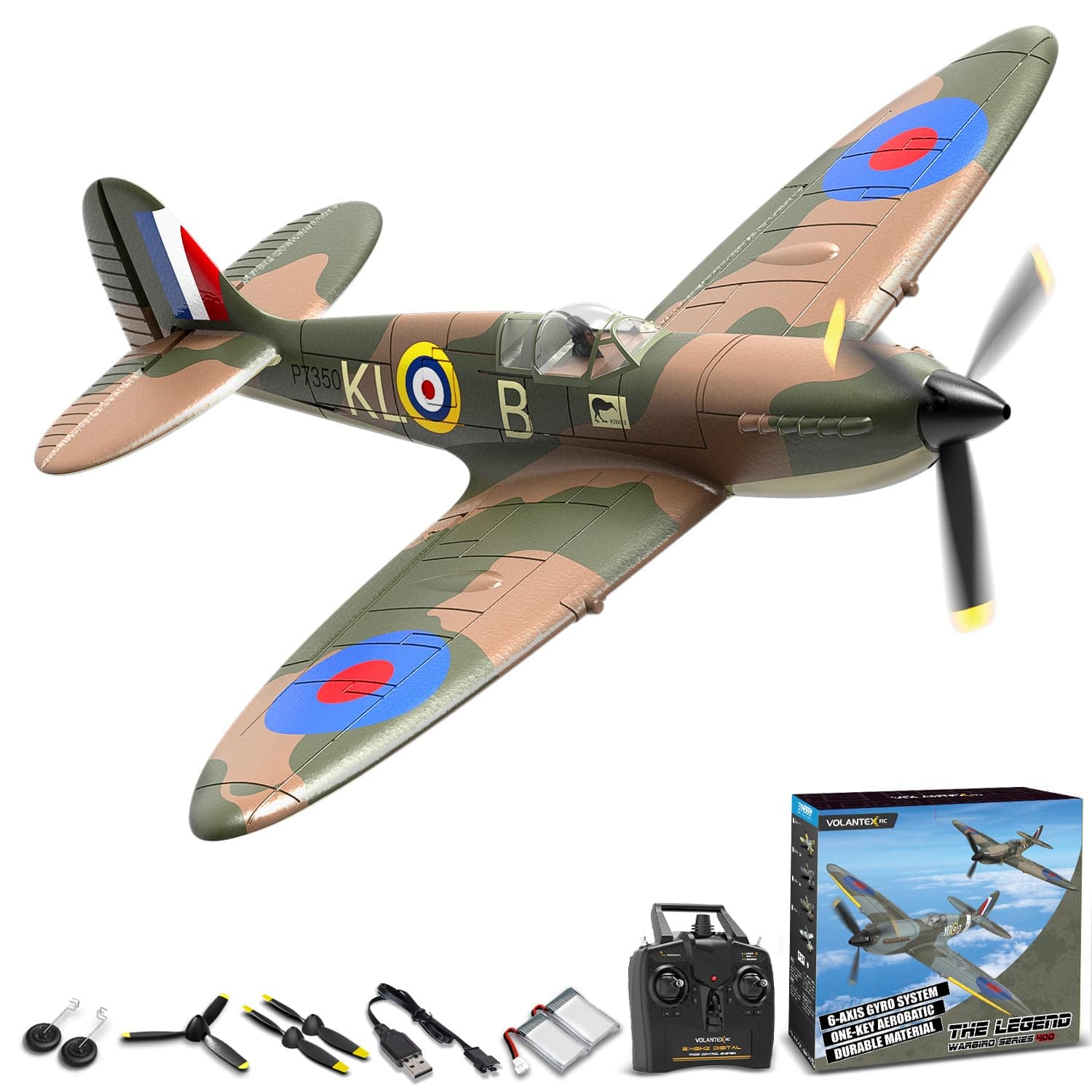 RC WARBIRD Plane 4 Channel